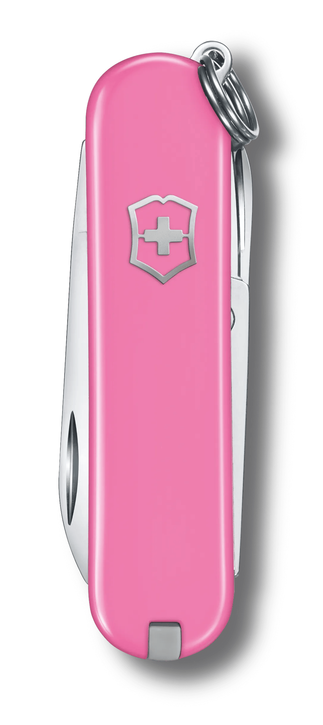 Victorinox Classic SD Swiss Army Knife in Pink — front view