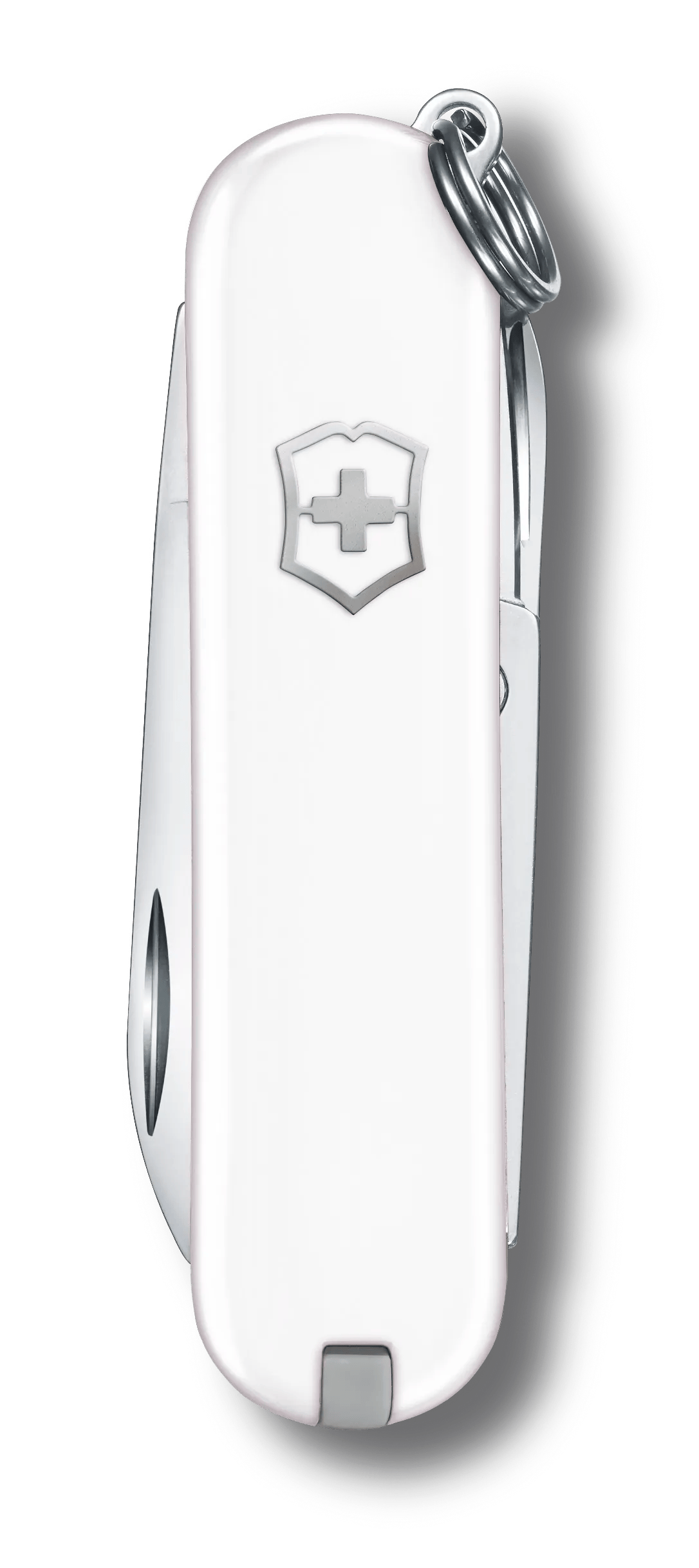 Victorinox Classic SD Swiss Army Knife in White — front view