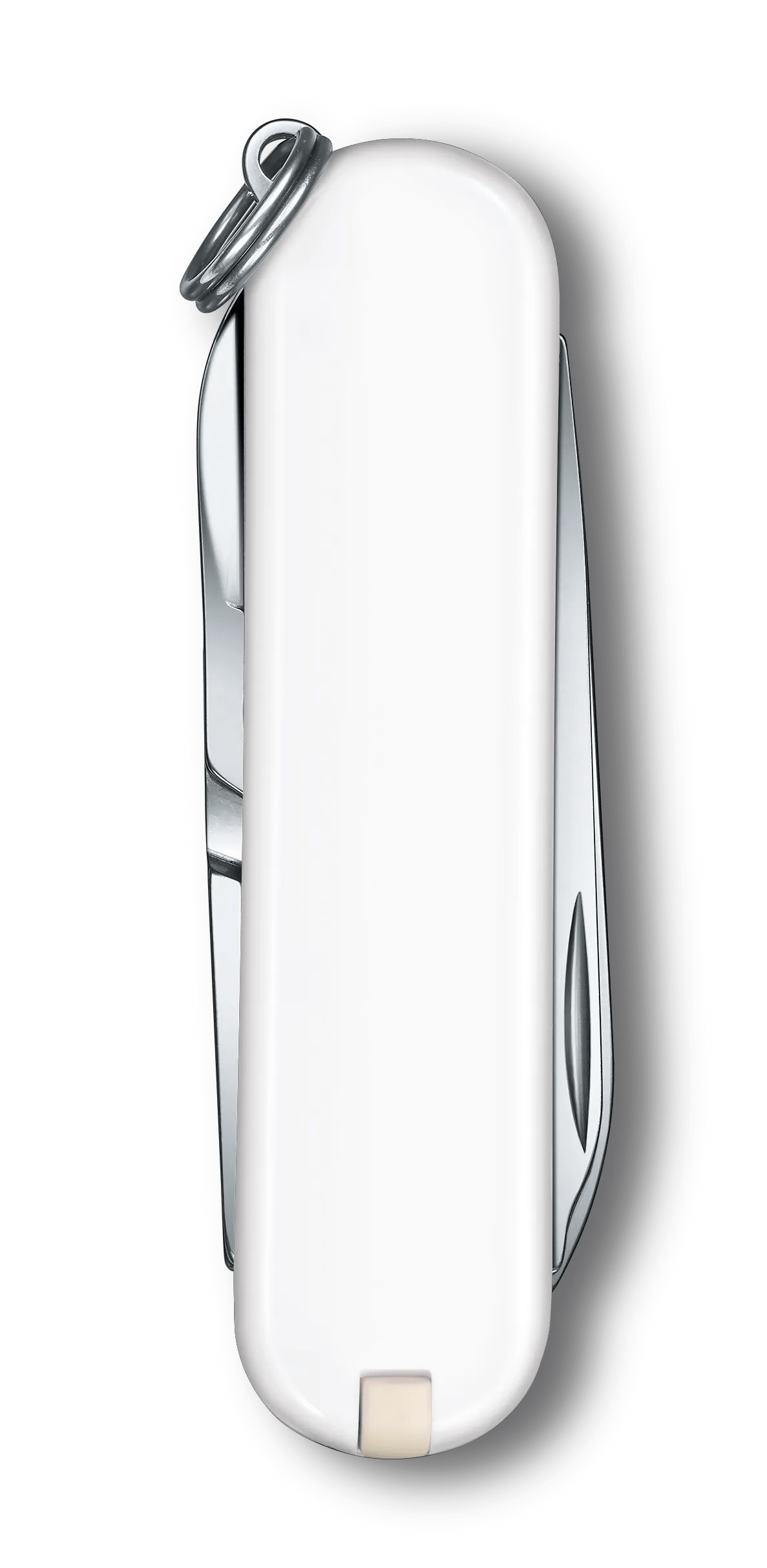 Victorinox Classic SD Swiss Army Knife in White — back view