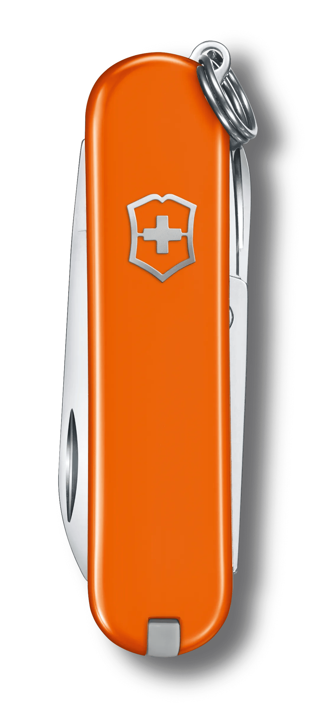 Victorinox Classic SD Swiss Army Knife in Orange — front view