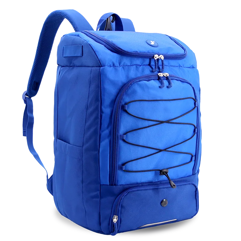 J World Athlete Multi-Sports Backpack in Navy — angle view 2 # color_Navy