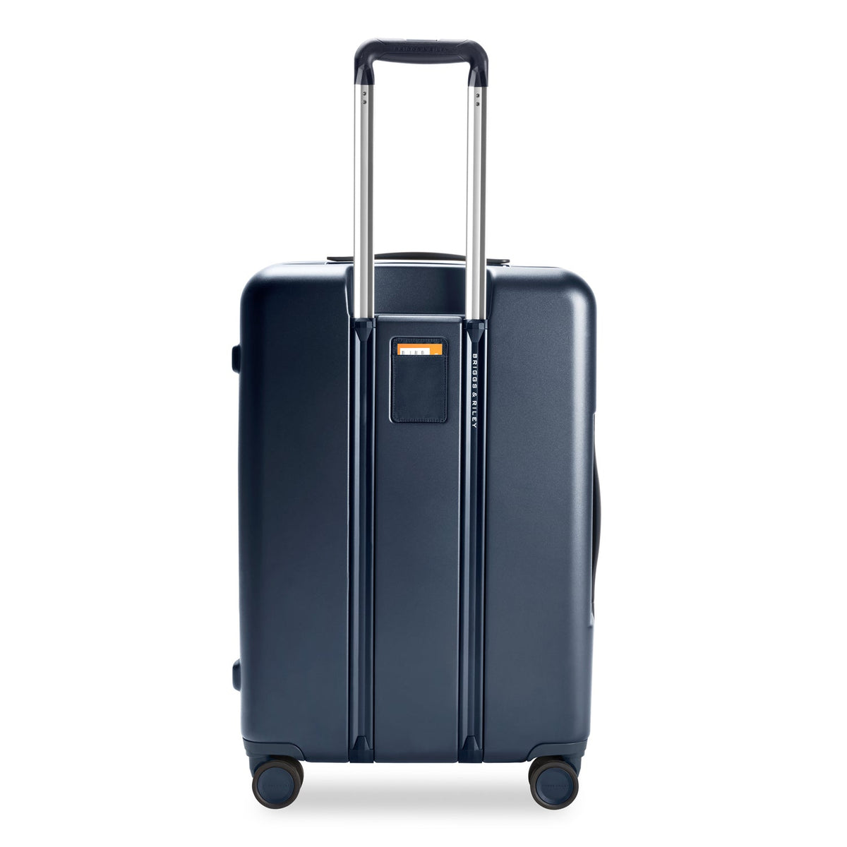 Briggs & Riley Sympatico Medium Expandable Spinner in Navy — back view