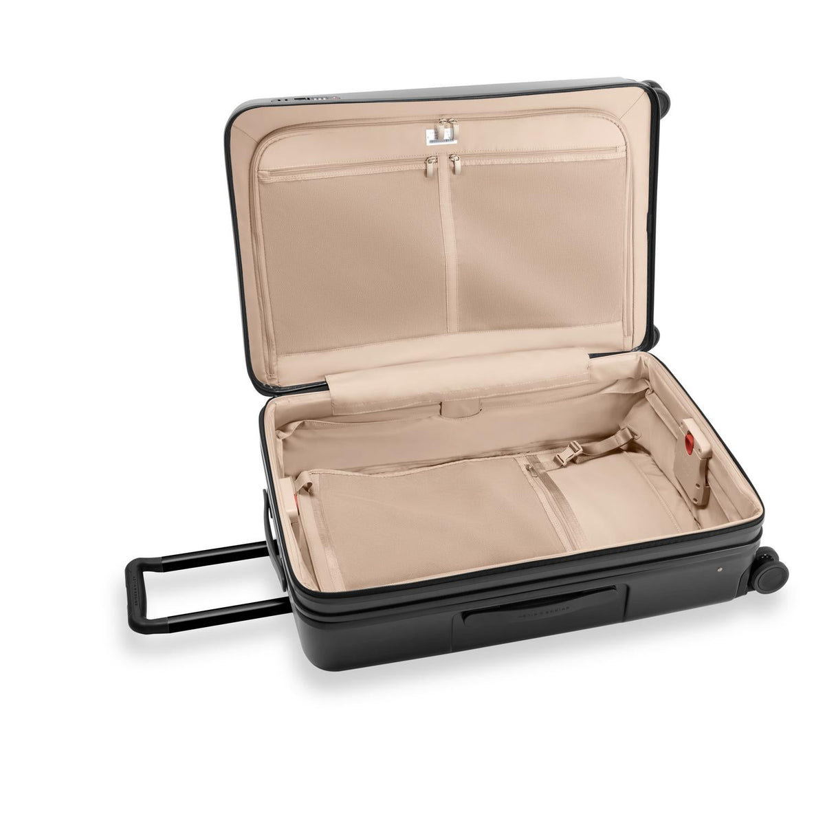 Briggs & Riley Sympatico Large Expandable Spinner in Black — interior view 2