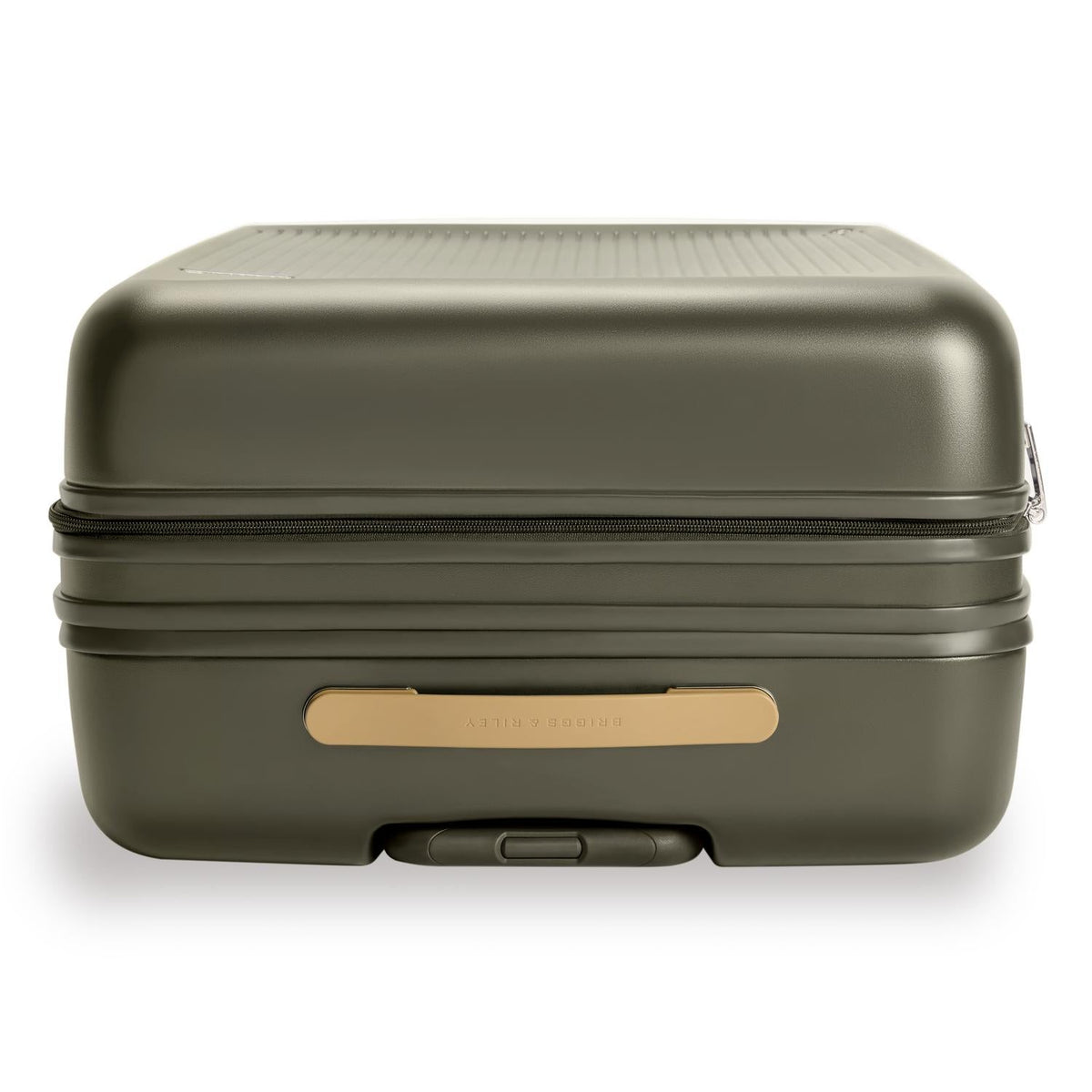 Briggs & Riley Sympatico Large Expandable Spinner in Olive — detail view