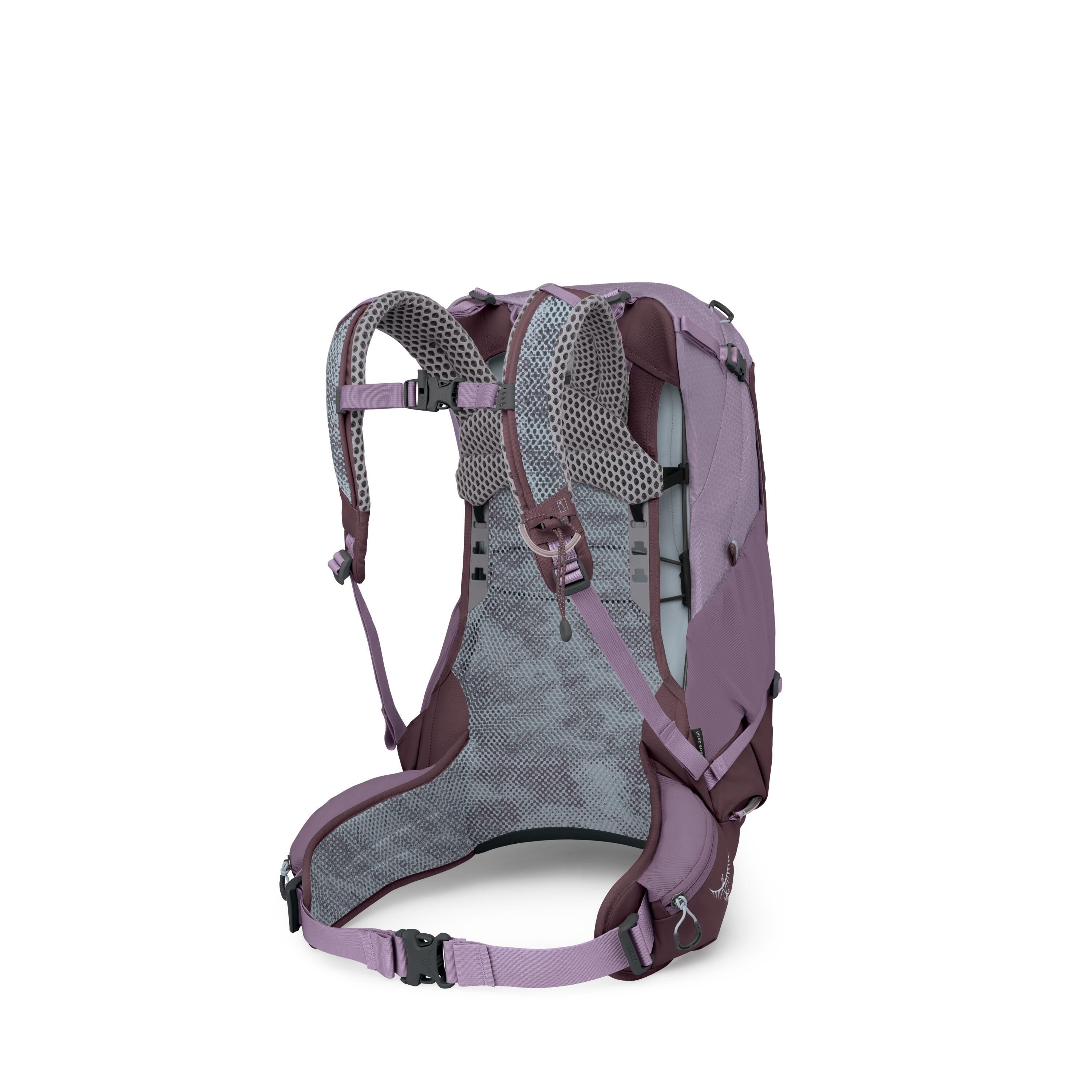 Osprey Sirrus 24 Hiking Backpack 24L in Purple Dusk — back view