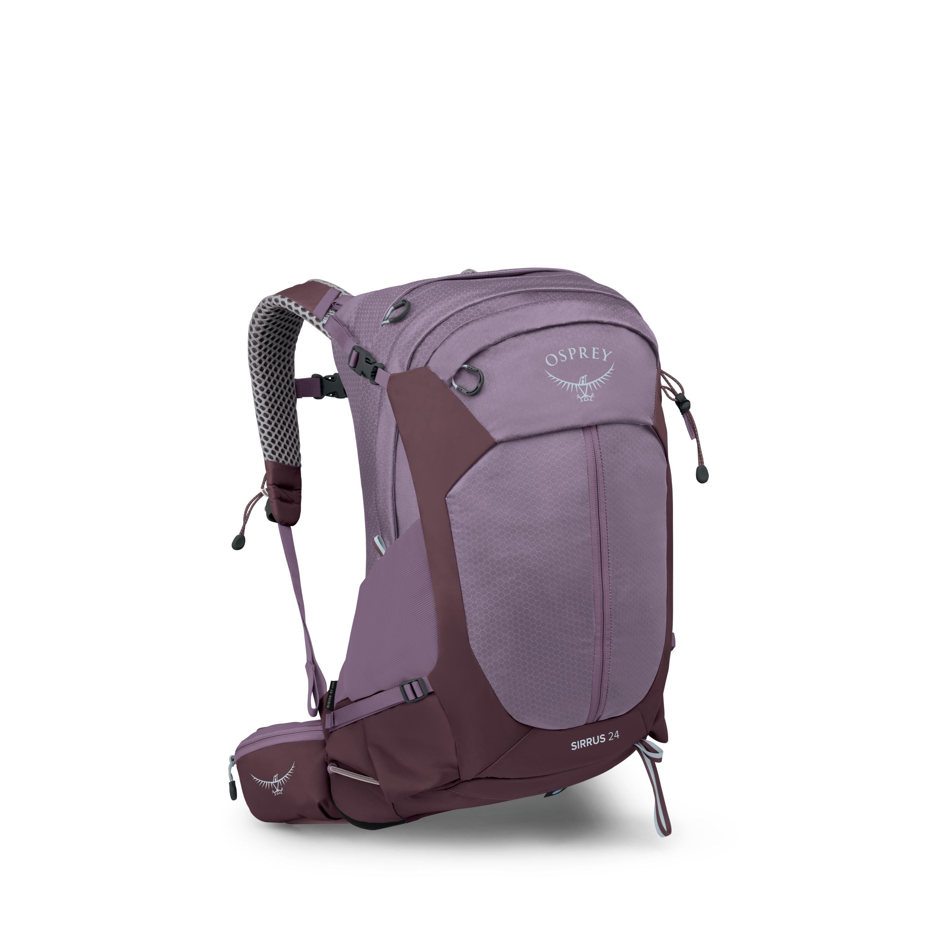 Osprey Sirrus 24 Hiking Backpack 24L in Purple Dusk — angle view 2