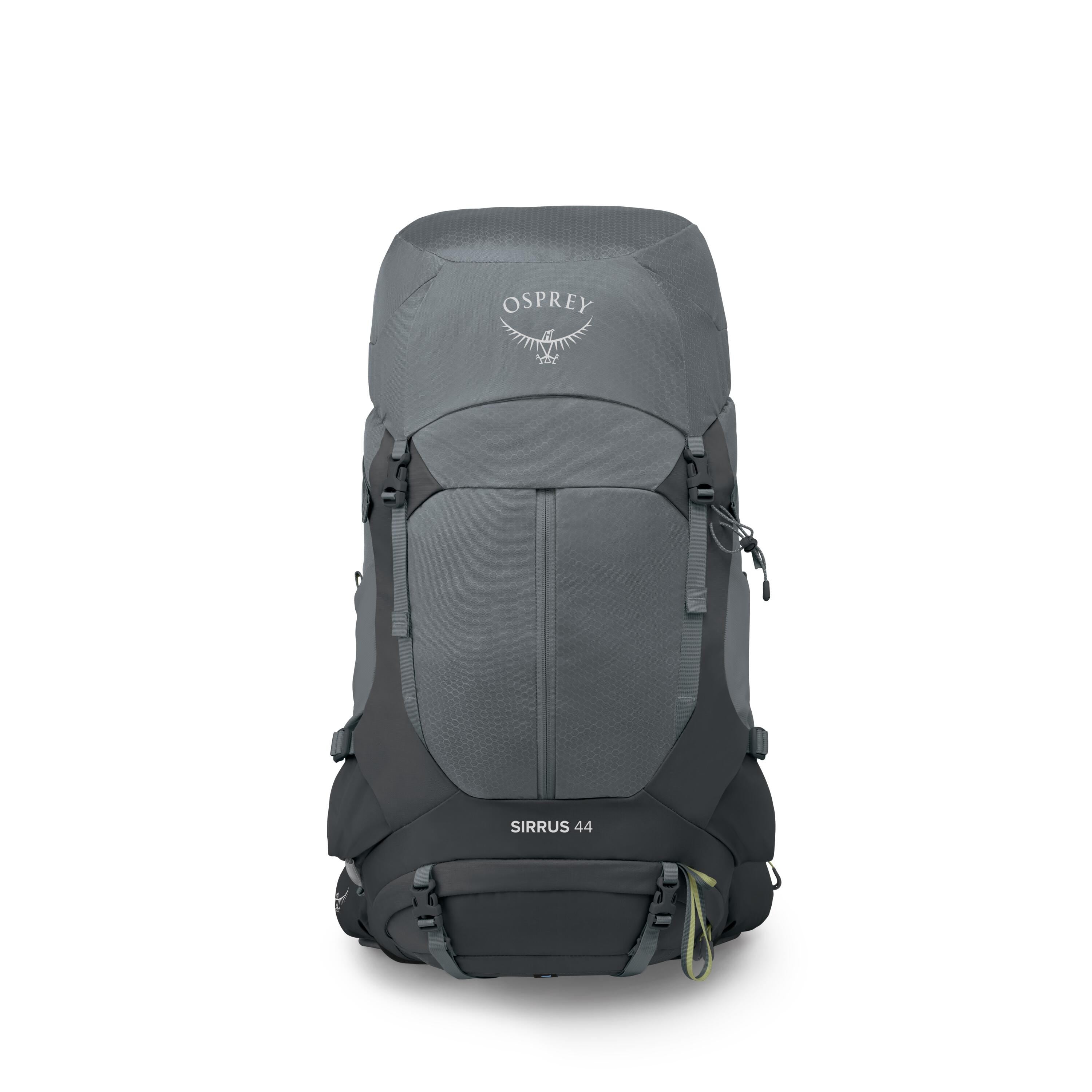 Osprey Sirrus 44 Hiking Backpack 44L in Medium Gray — front view