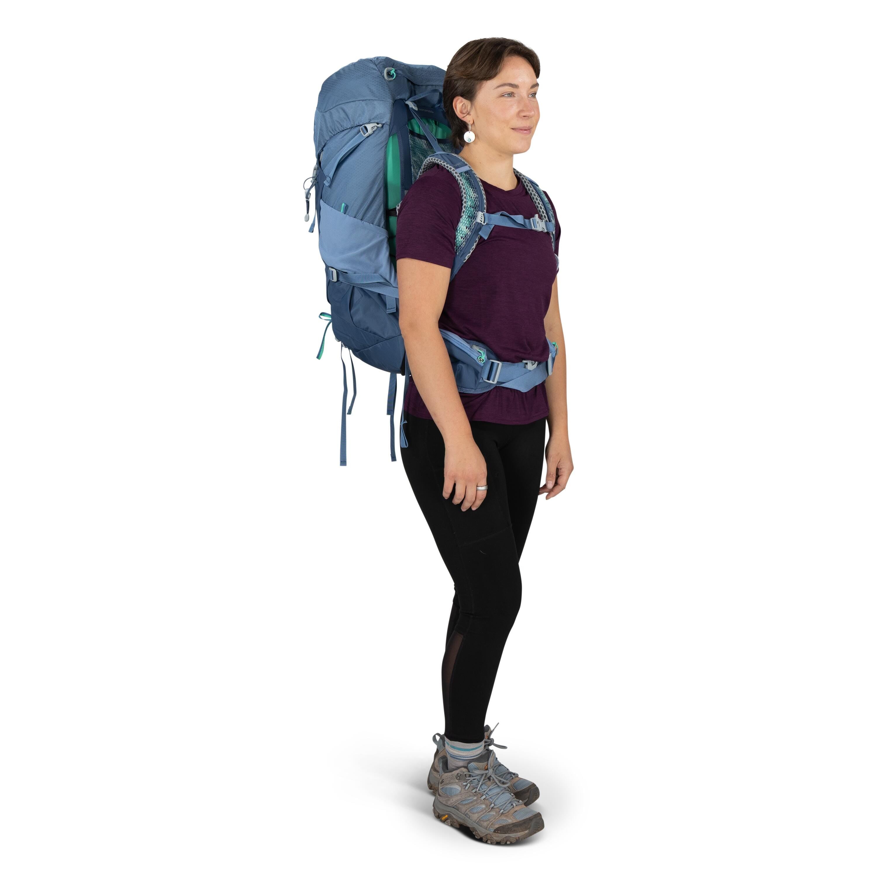 Osprey Sirrus 44 Hiking Backpack 44L in Sevres Blue — lifestyle