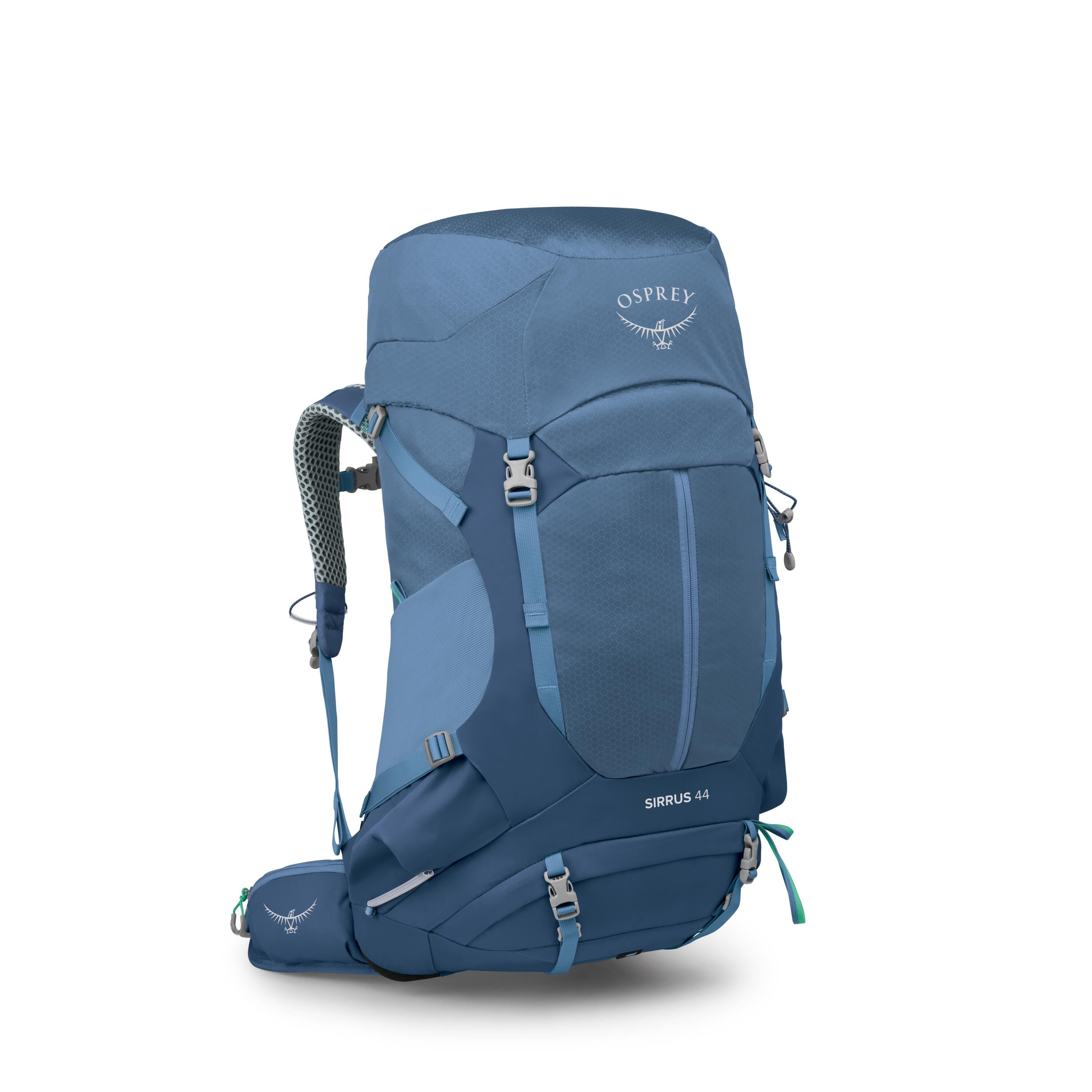 Osprey Sirrus 44 Hiking Backpack 44L in Sevres Blue — angle view 2