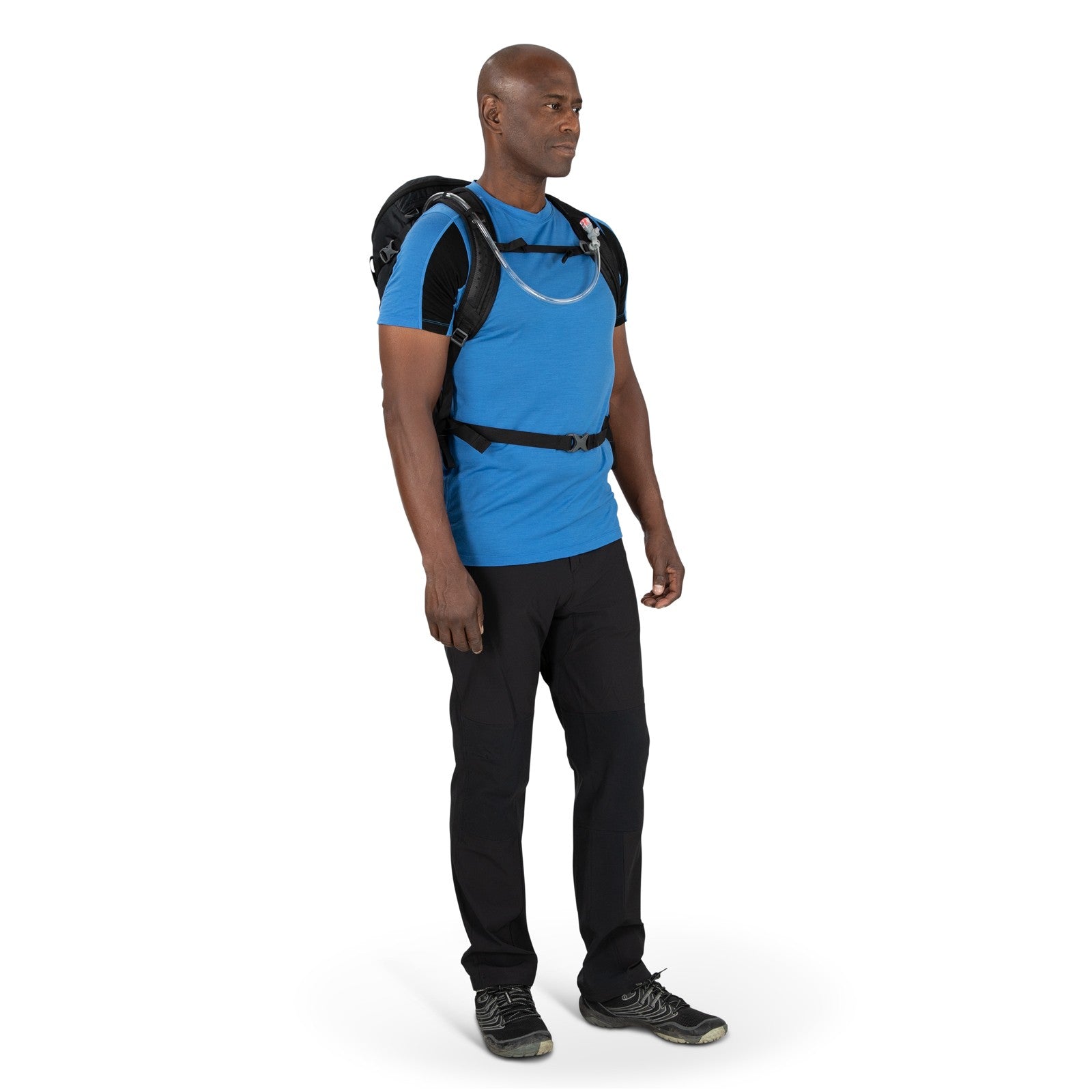 Osprey Skarab 22 Hydration Backpack 22L in Black — lifestyle