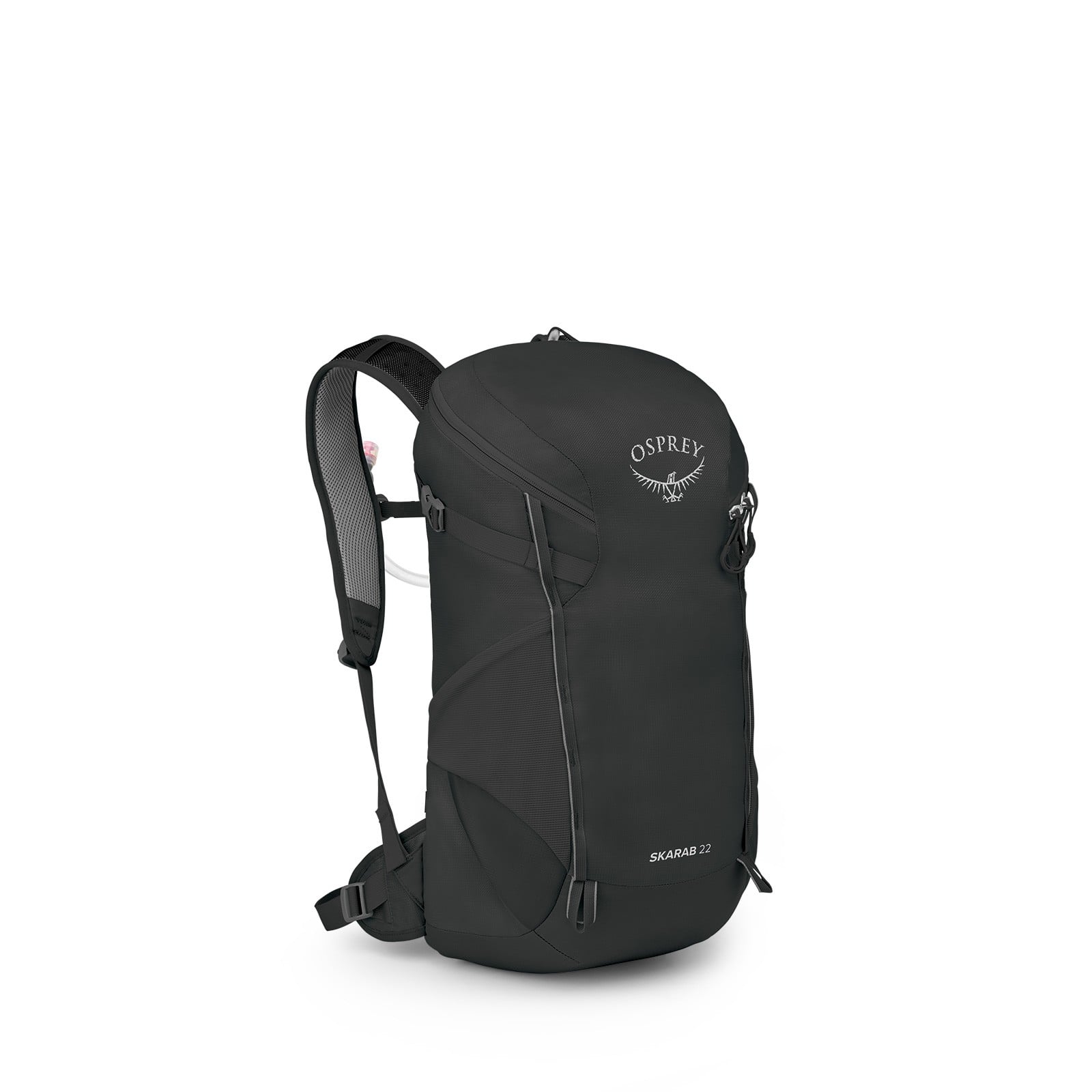 Osprey Skarab 22 Hydration Backpack 22L in Black — angle view 2