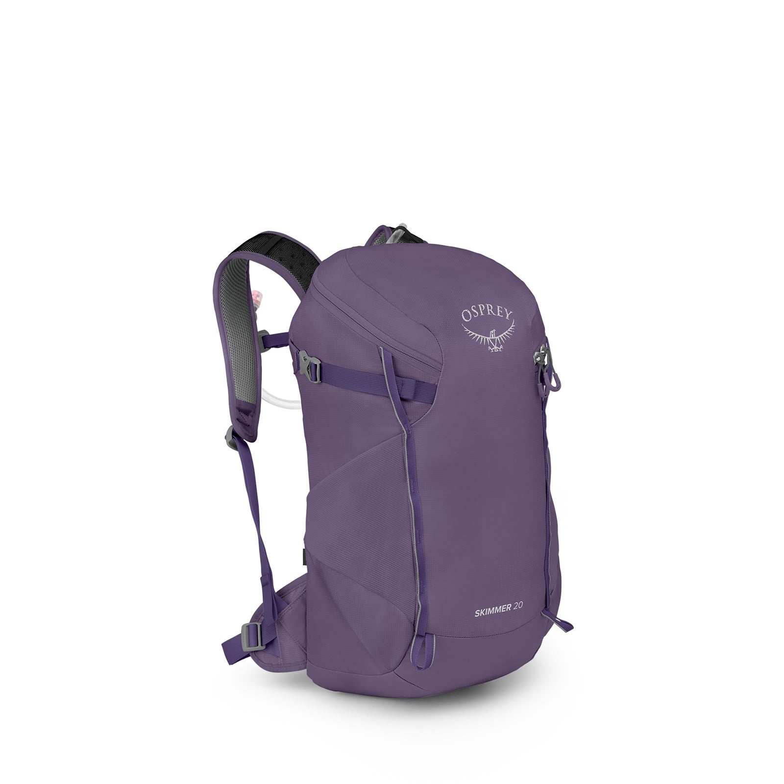 Osprey Skimmer 20 Hydration Backpack 20L in Purpurite Purple — angle view 2