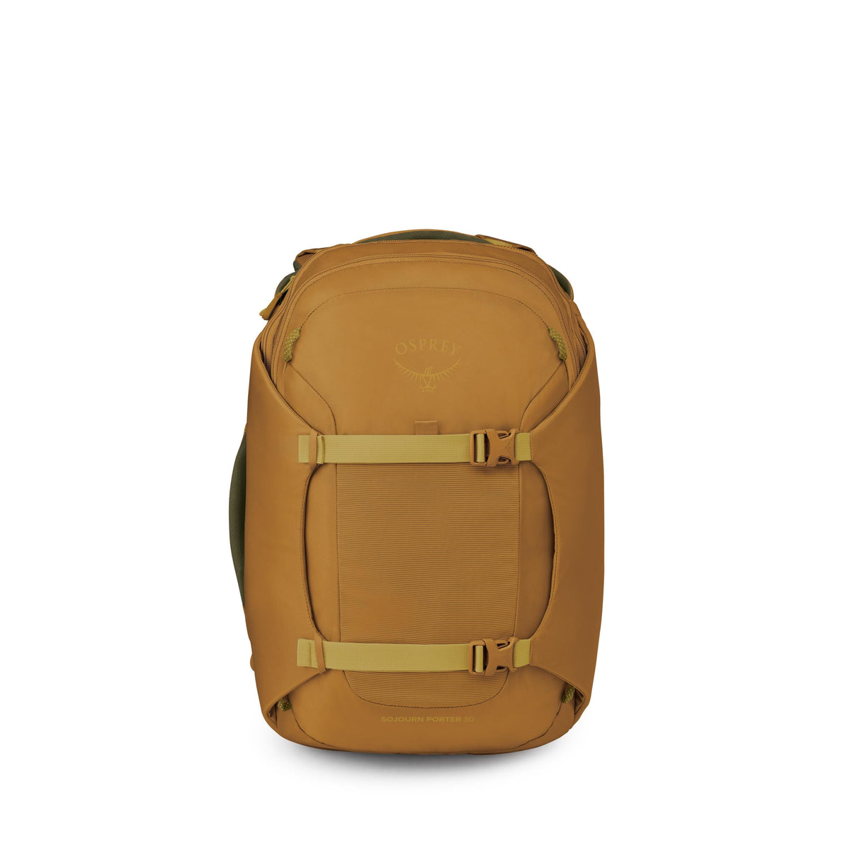 Osprey Sojourn Porter Travel Pack Carry-On-30L in Barley Brown — angle view 2
