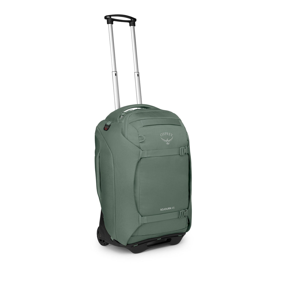 Osprey Sojourn Wheeled Travel Pack 22"/45L in Koseret Green — front view # color_Koseret Green