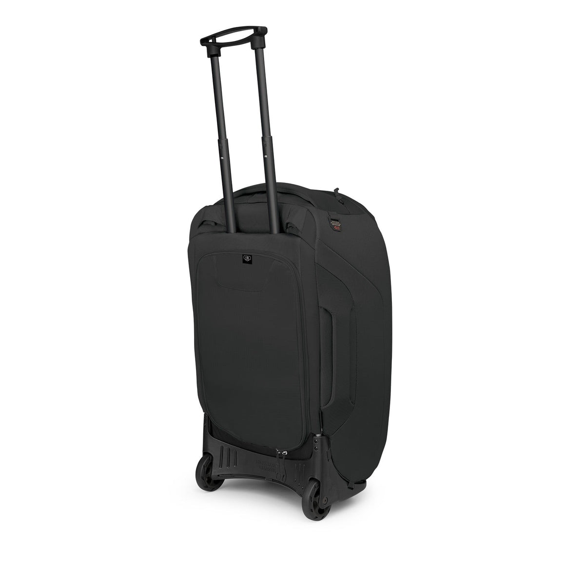 Osprey Sojourn Wheeled Travel Pack 25"/60L in Black — back view # color_Black