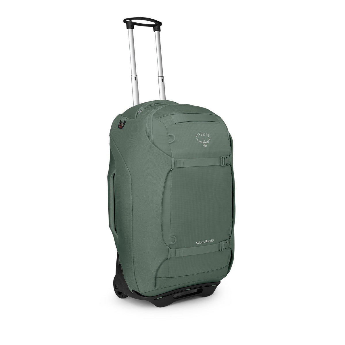 Osprey Sojourn Wheeled Travel Pack 25"/60L in Koseret Green — front view