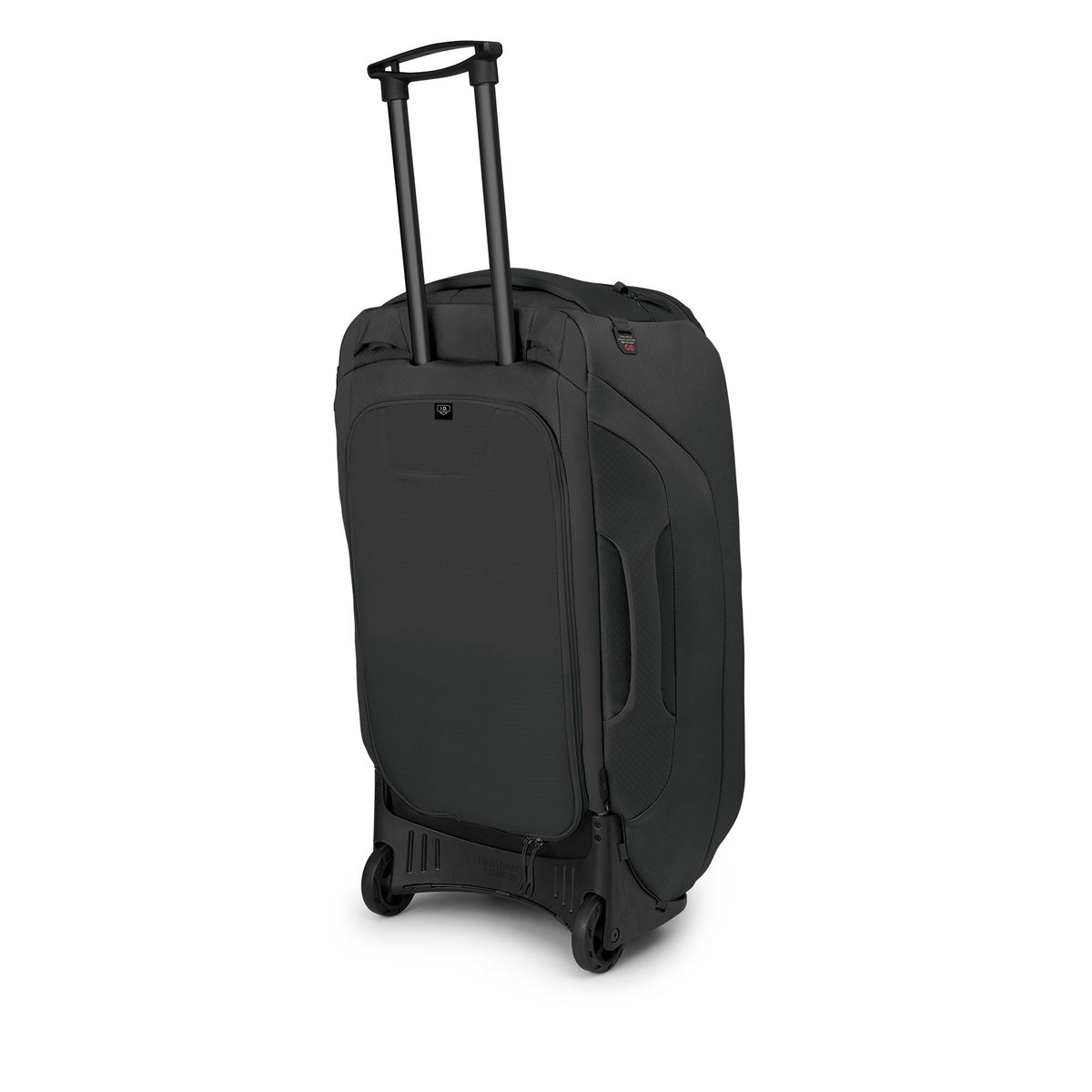 Osprey Sojourn Wheeled Travel Pack 28"/80L in Black — back view # color_Black