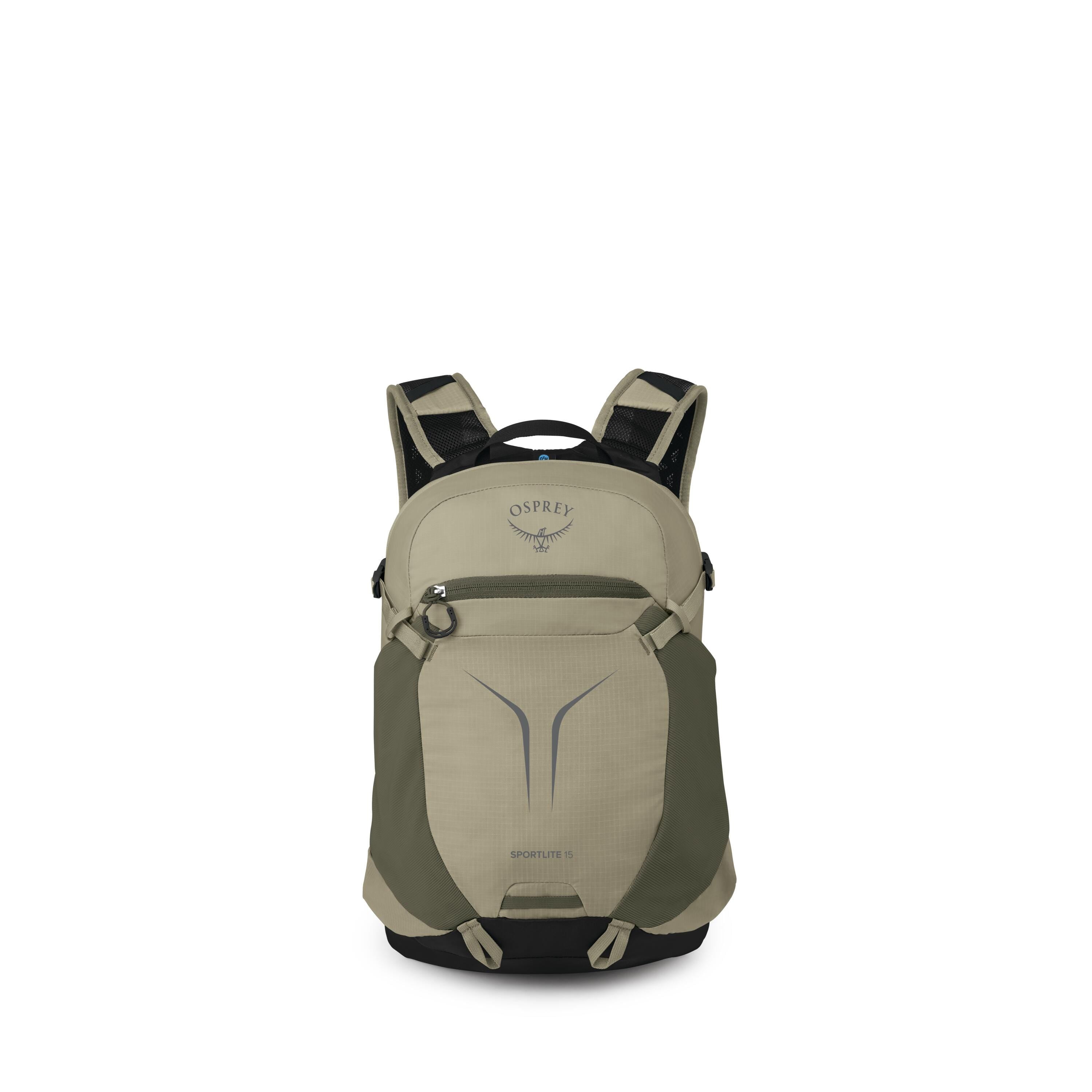 Osprey Sportlite 15 Hiking Backpack 15L in Olive Tan — front view