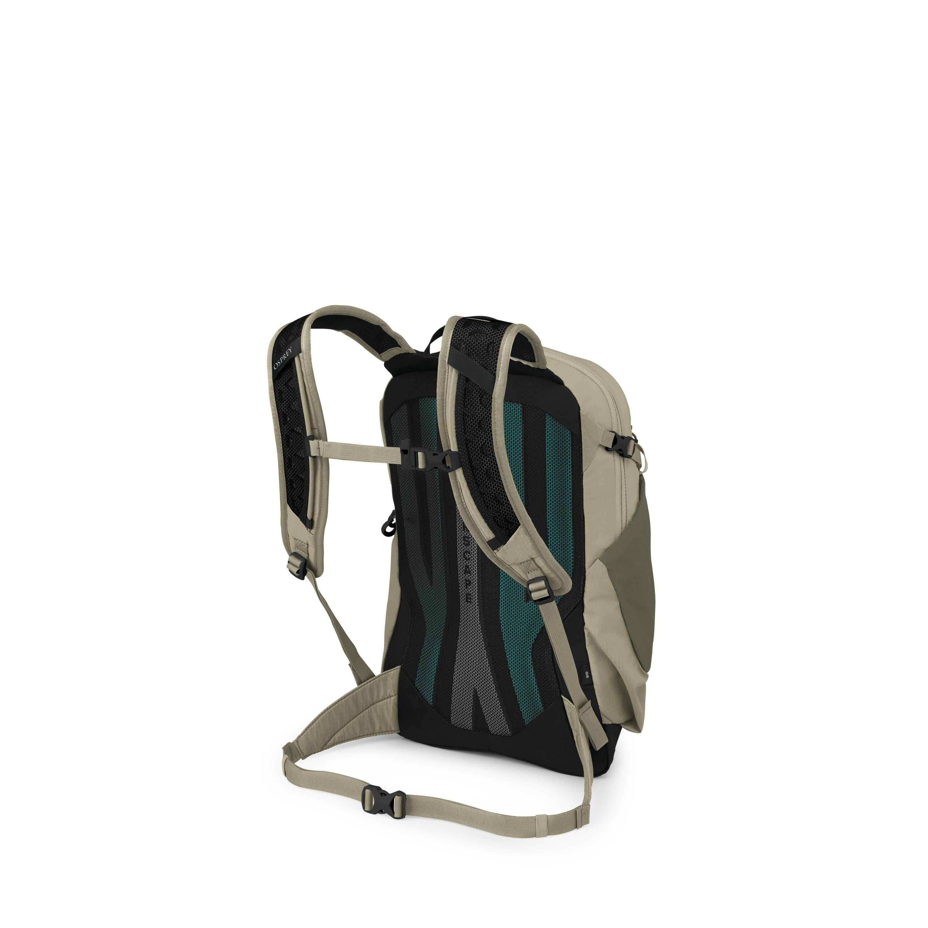Osprey Sportlite 15 Hiking Backpack 15L in Olive Tan — back view