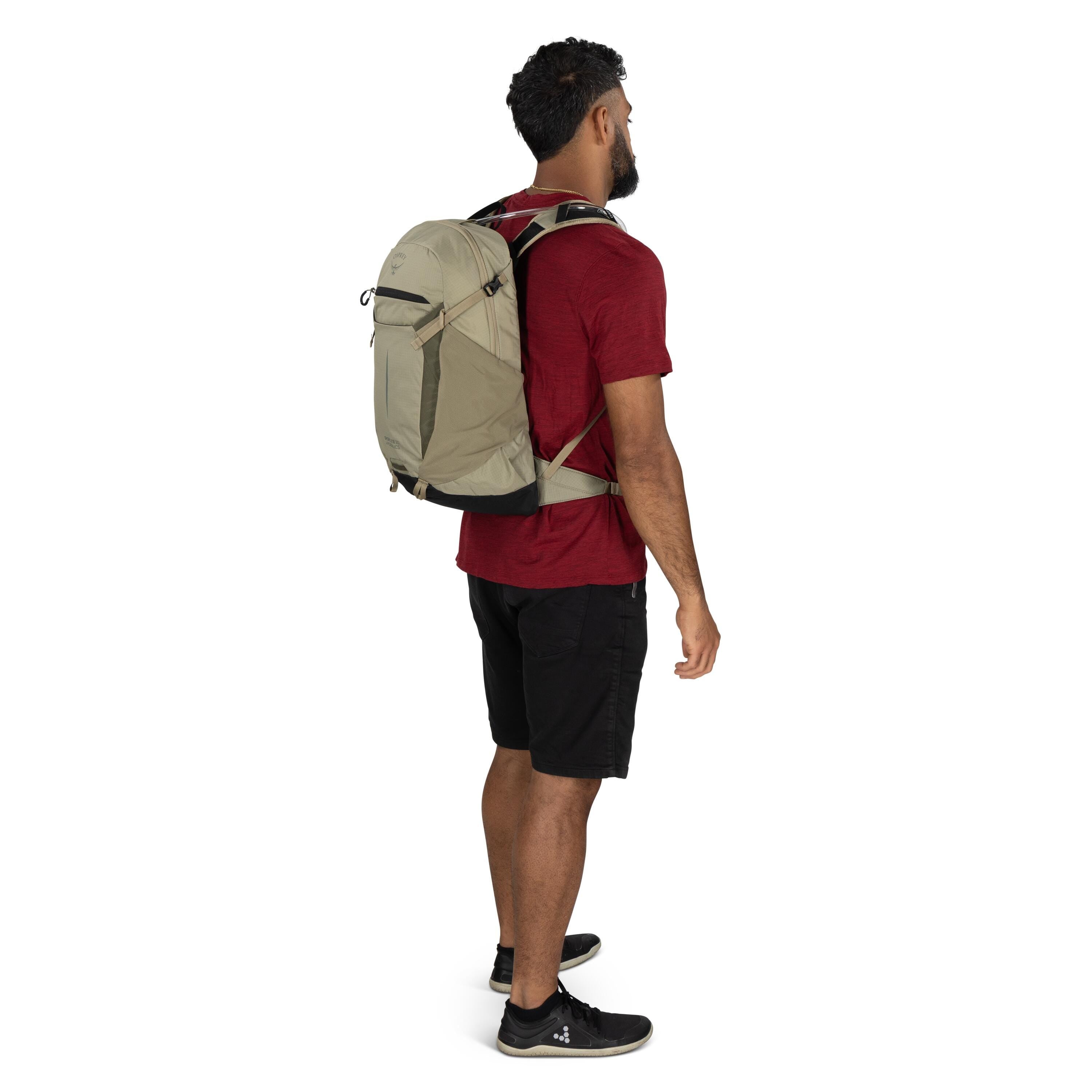 Osprey Sportlite 20 Hydraulics Hiking Hydration Backpack 20L in Olive Tan — lifestyle 2