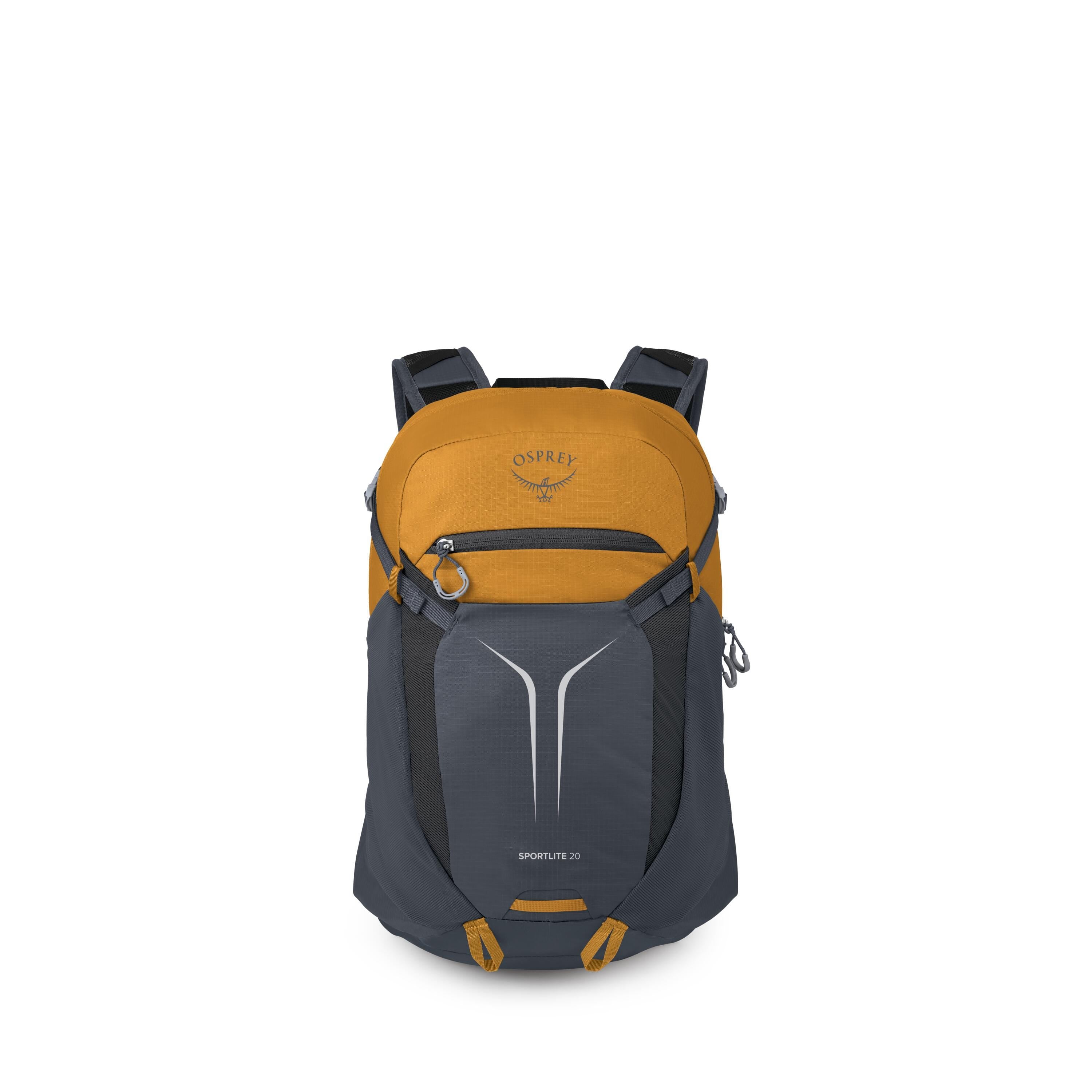 Osprey Sportlite 20 Hiking Backpack 20L in Tungsten-Yellow — front view