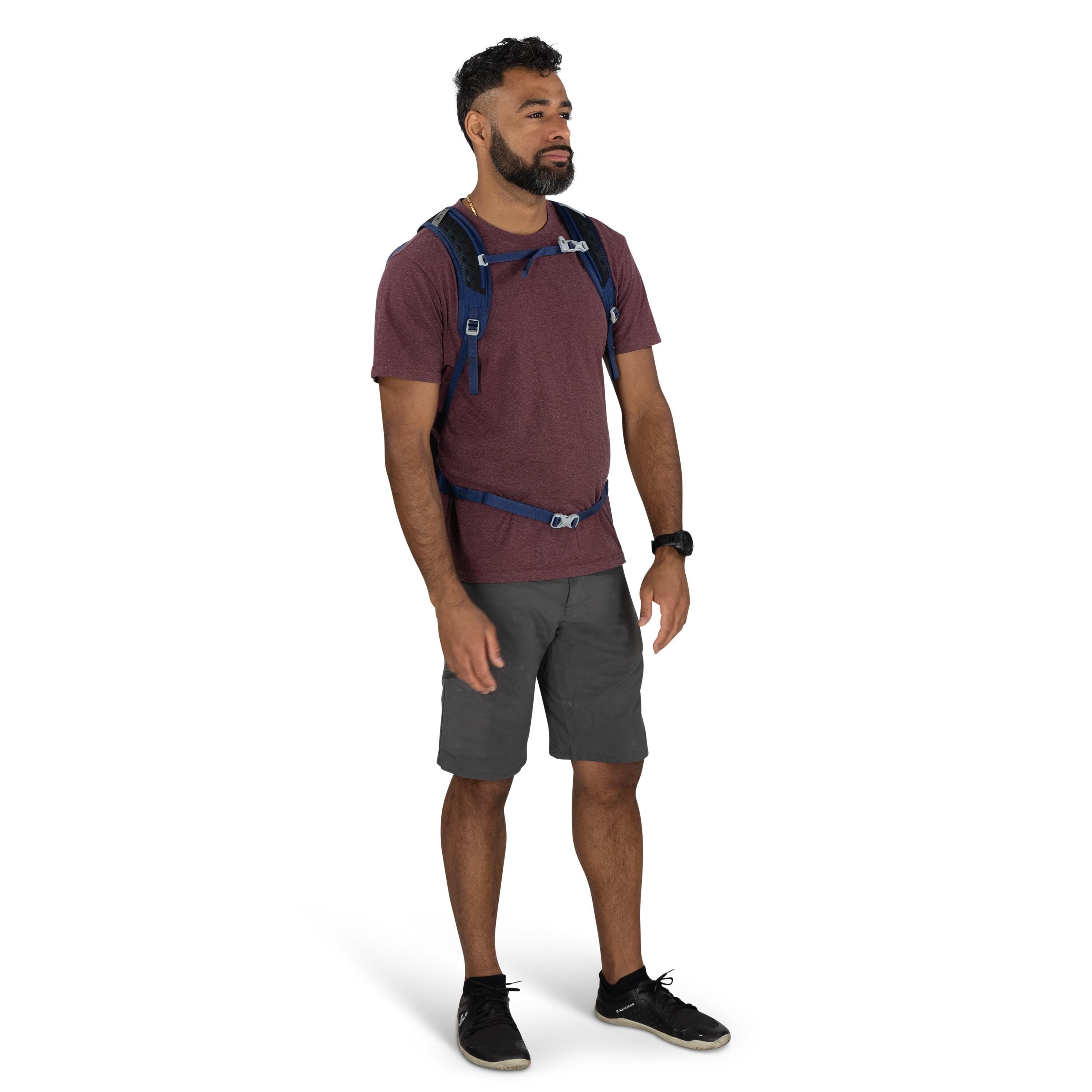 Osprey Sportlite 20 Hiking Backpack 20L in Serenity Blue — lifestyle