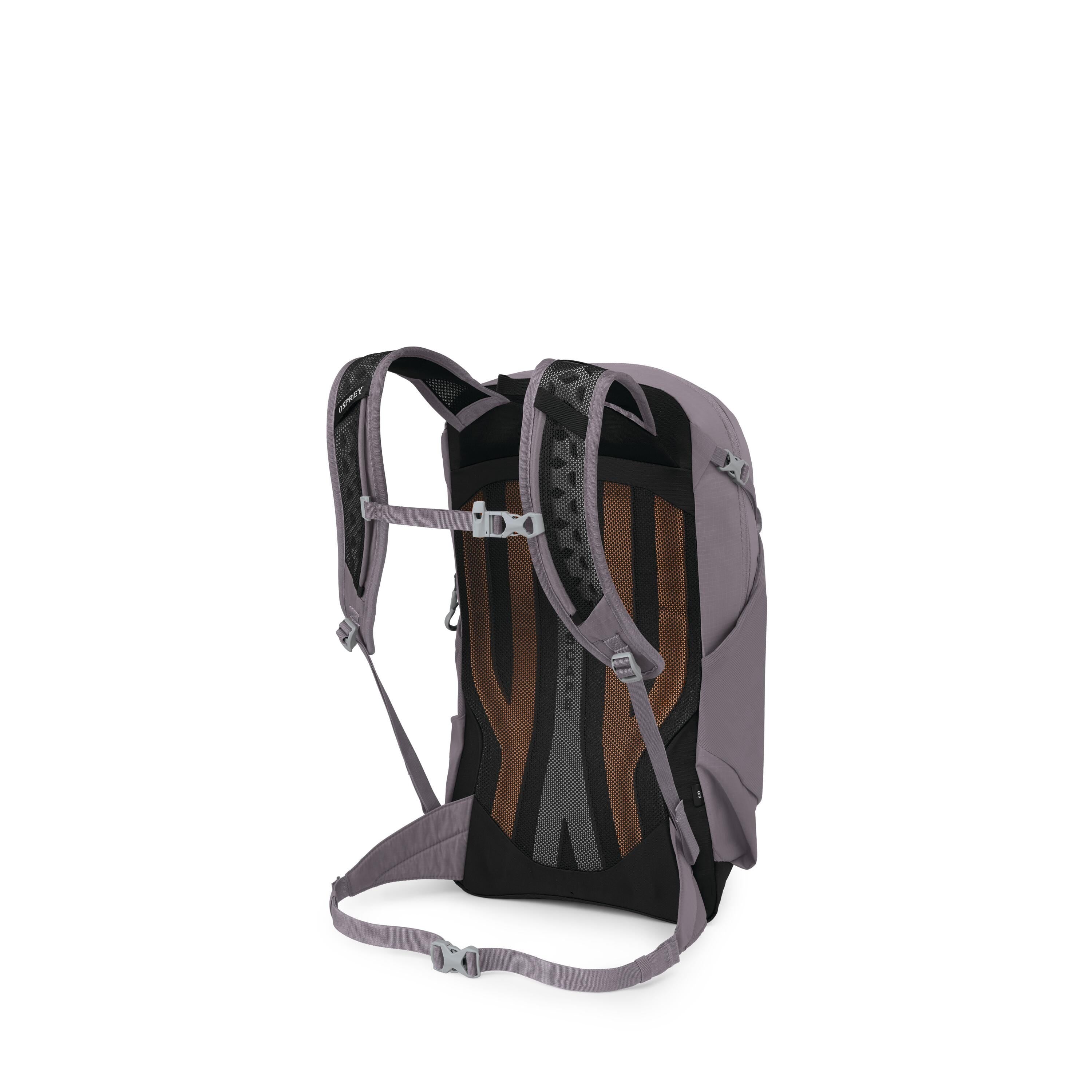 Osprey Sportlite 20 Hiking Backpack 20L in Graphite Purple — back view