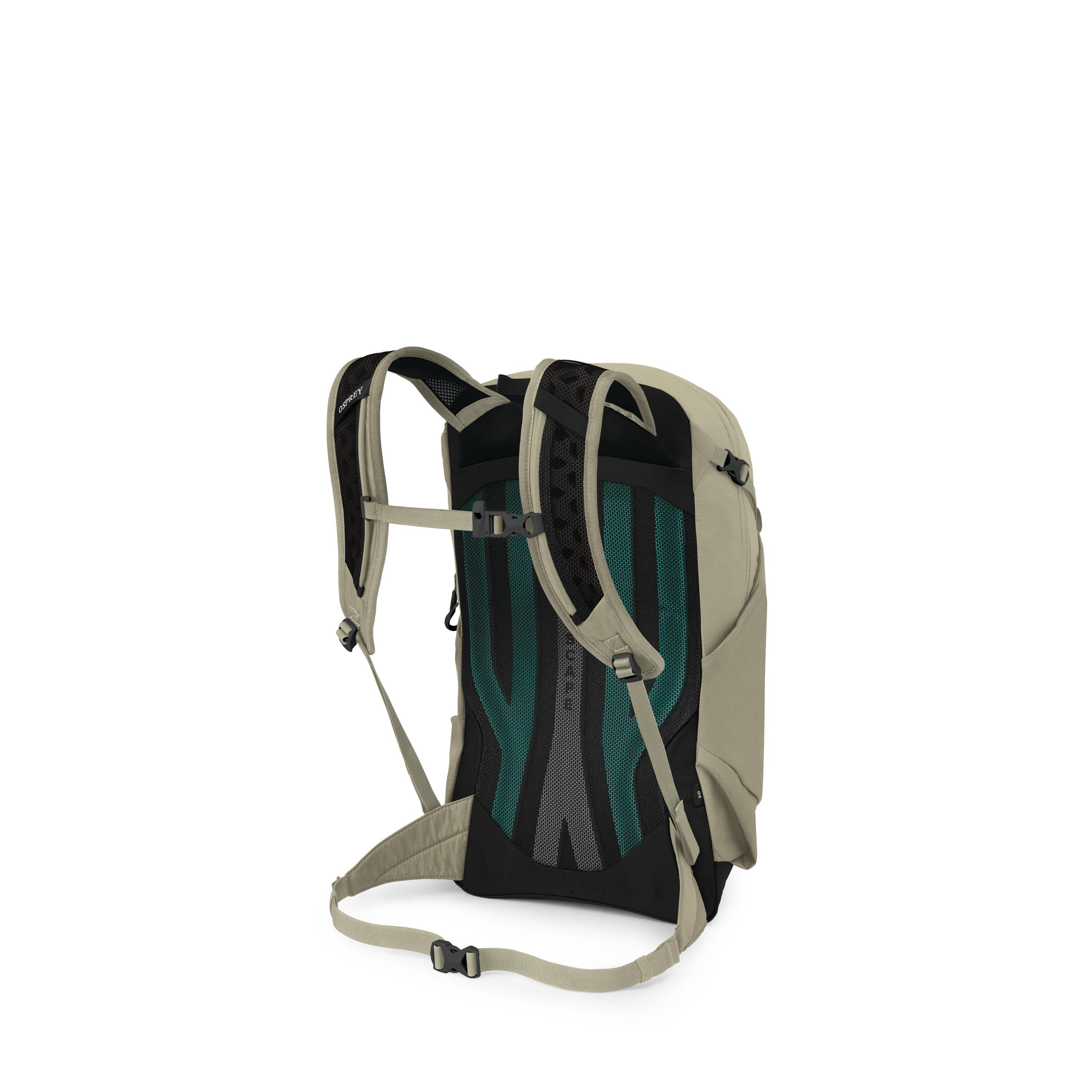 Osprey Sportlite 20 Hiking Backpack 20L in Olive Tan — back view