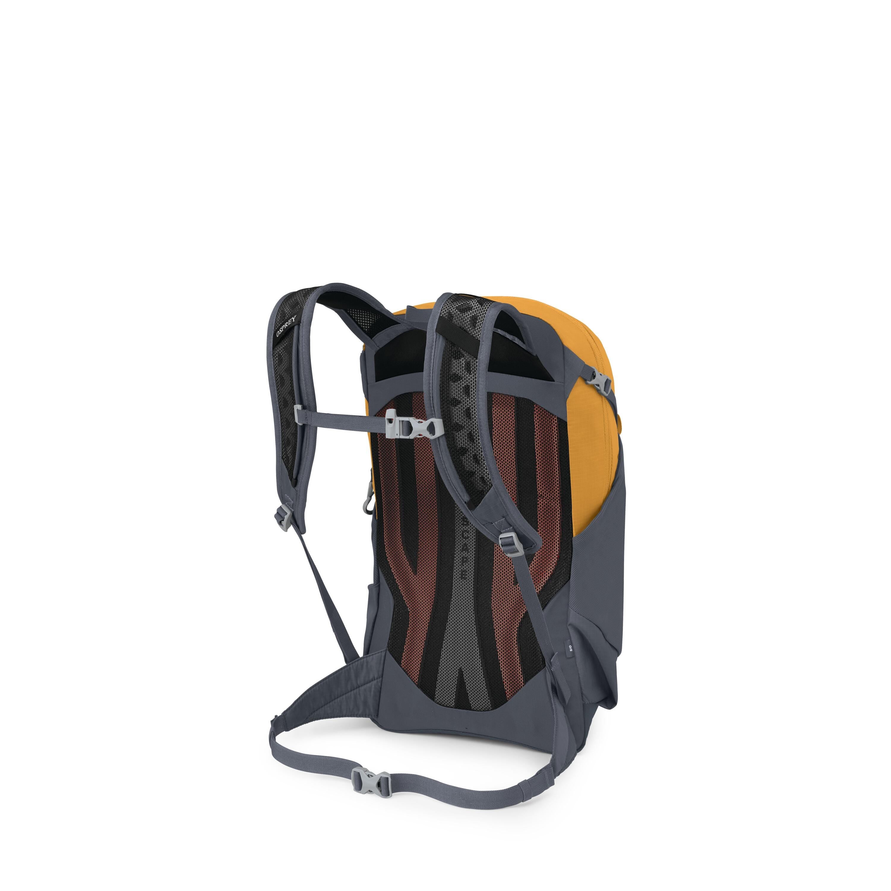Osprey Sportlite 20 Hiking Backpack 20L in Tungsten-Yellow — back view