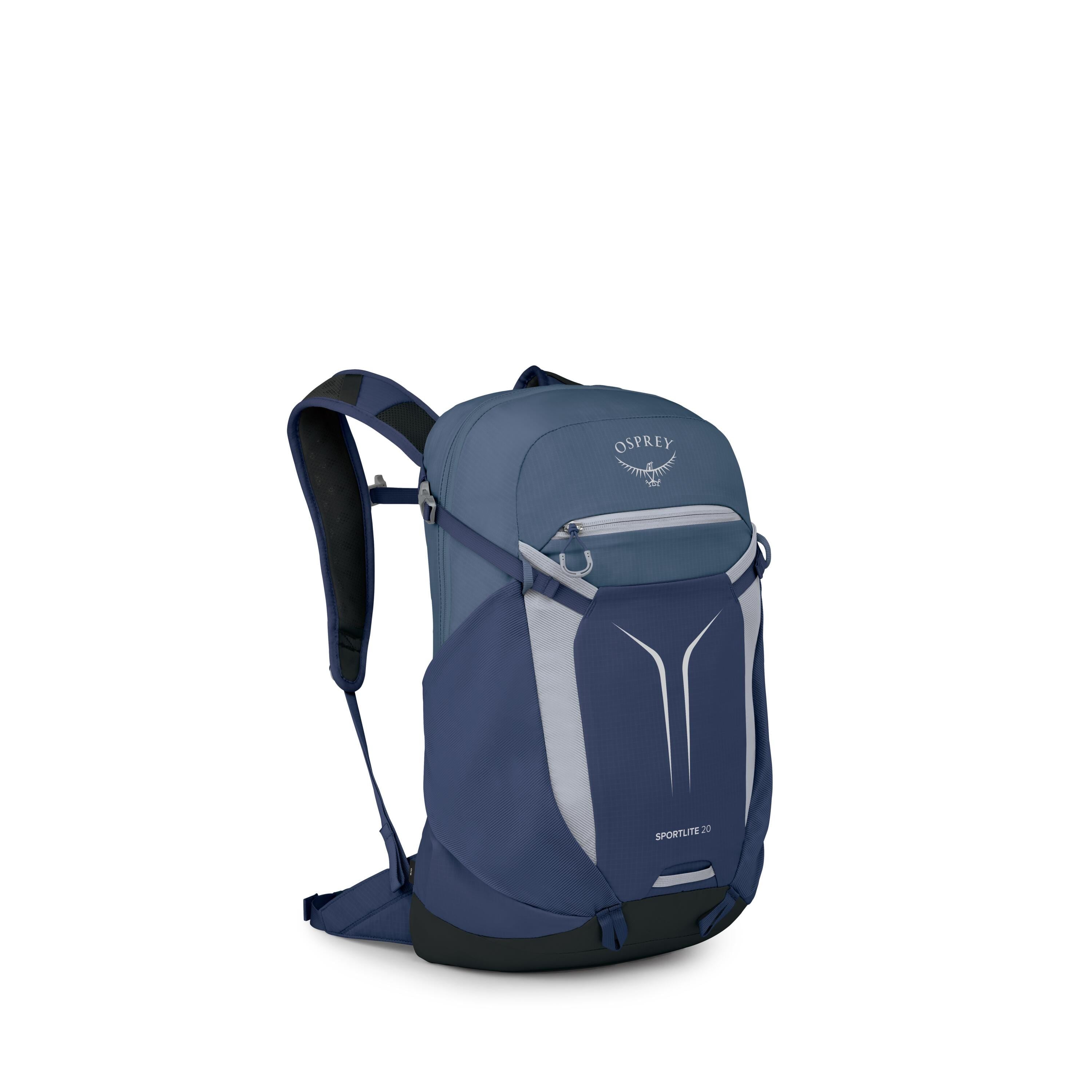 Osprey Sportlite 20 Hiking Backpack 20L in Serenity Blue — angle view 2
