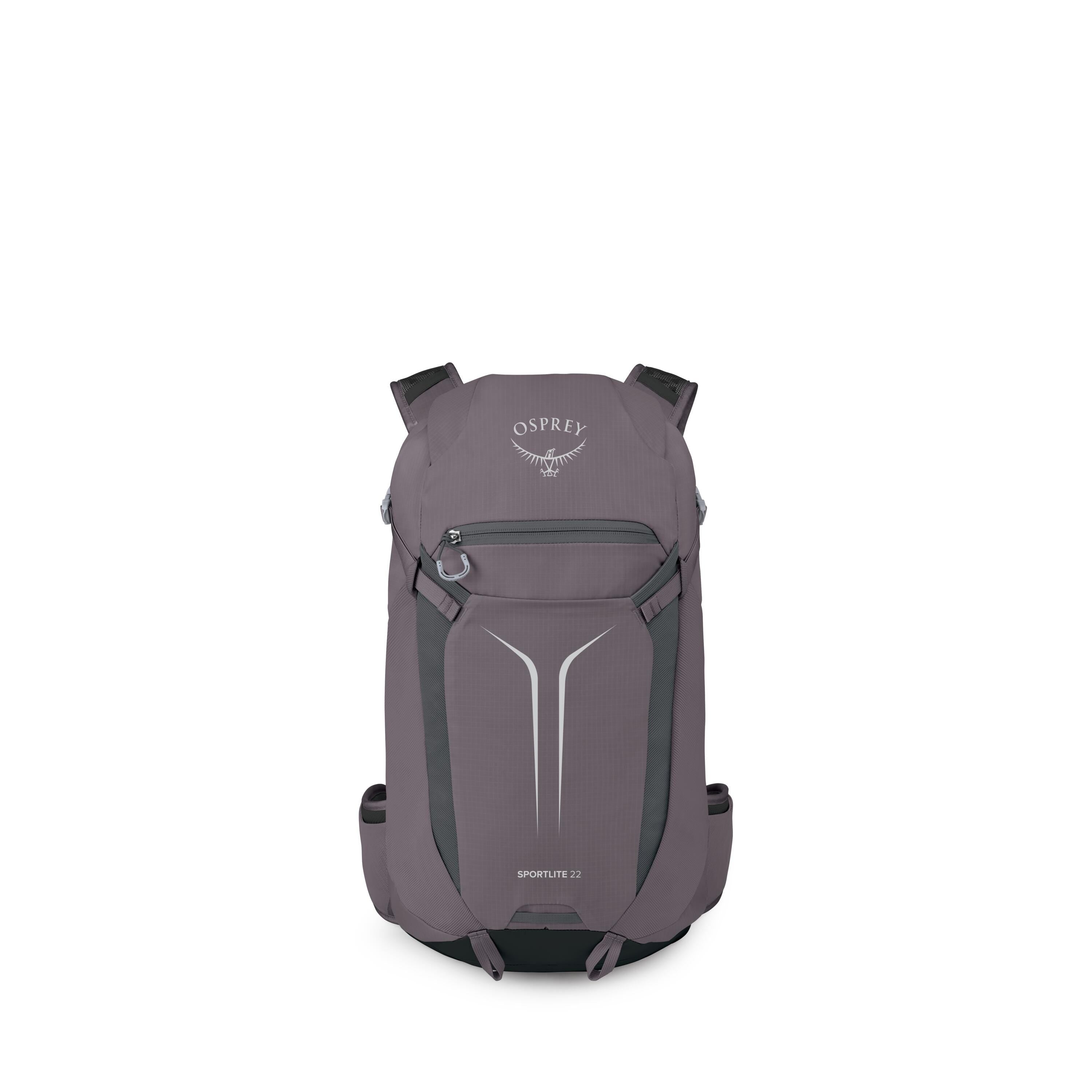 Osprey Sportlite 22 Hiking Backpack 22L in Graphite Purple — front view