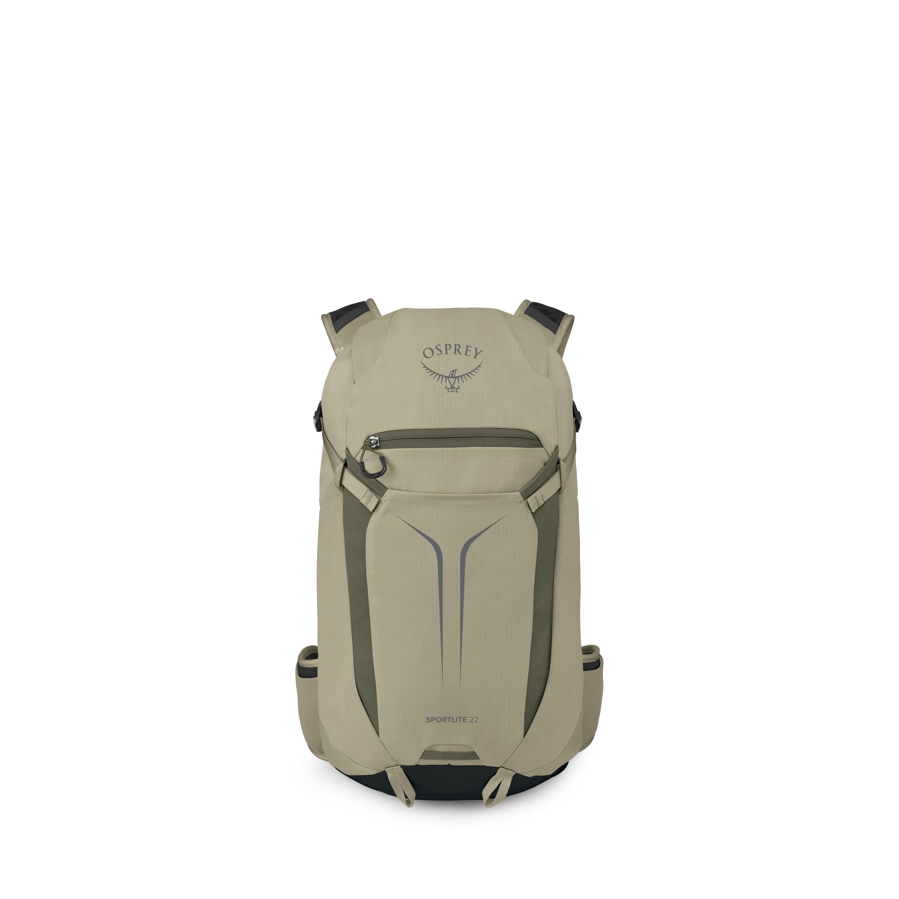 Osprey Sportlite 22 Hiking Backpack 22L in Olive Tan — front view