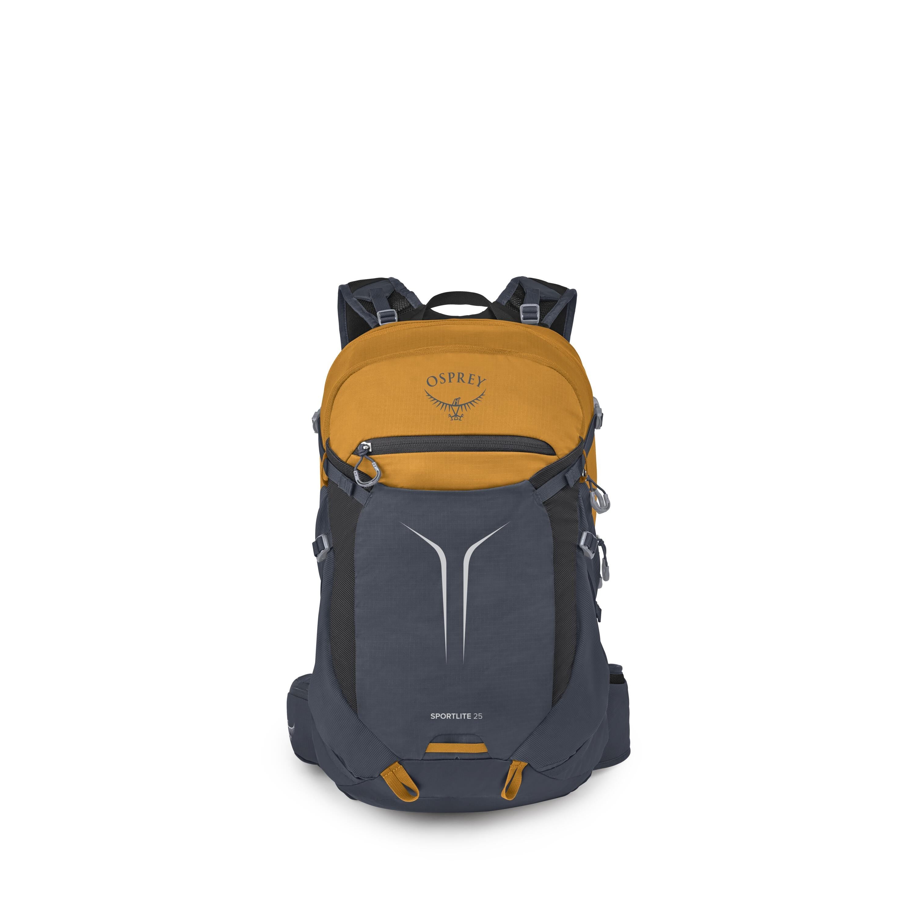 Osprey Sportlite 25 Hiking Backpack 25L in Tungsten-Yellow — front view