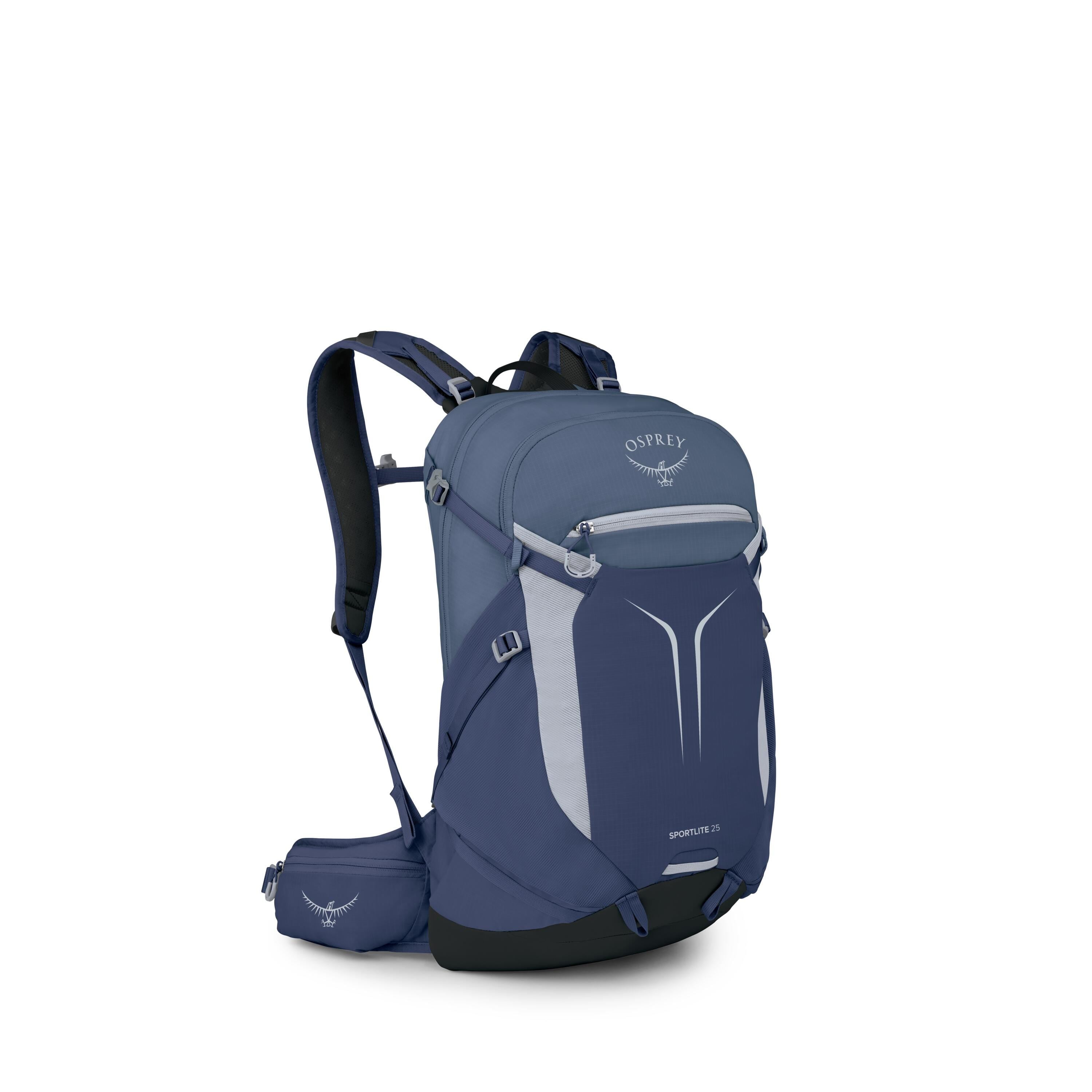 Osprey Sportlite 25 Hiking Backpack 25L in Serenity Blue — angle view 2