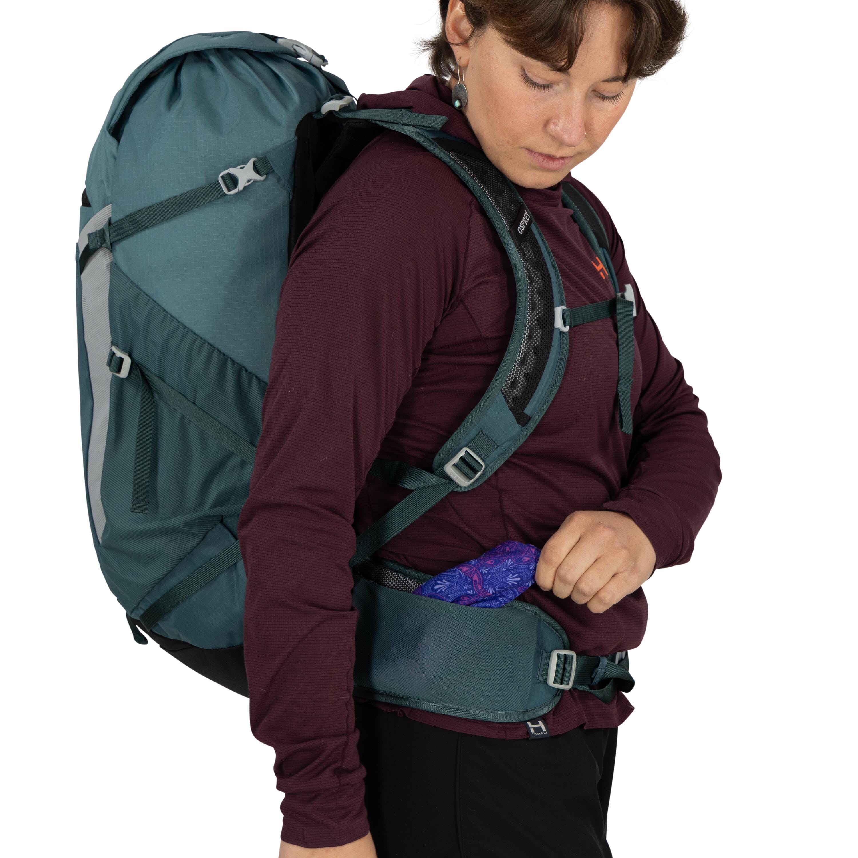 Osprey Sportlite 30 Hiking Backpack 30L in Torrent Blue — detail view 2
