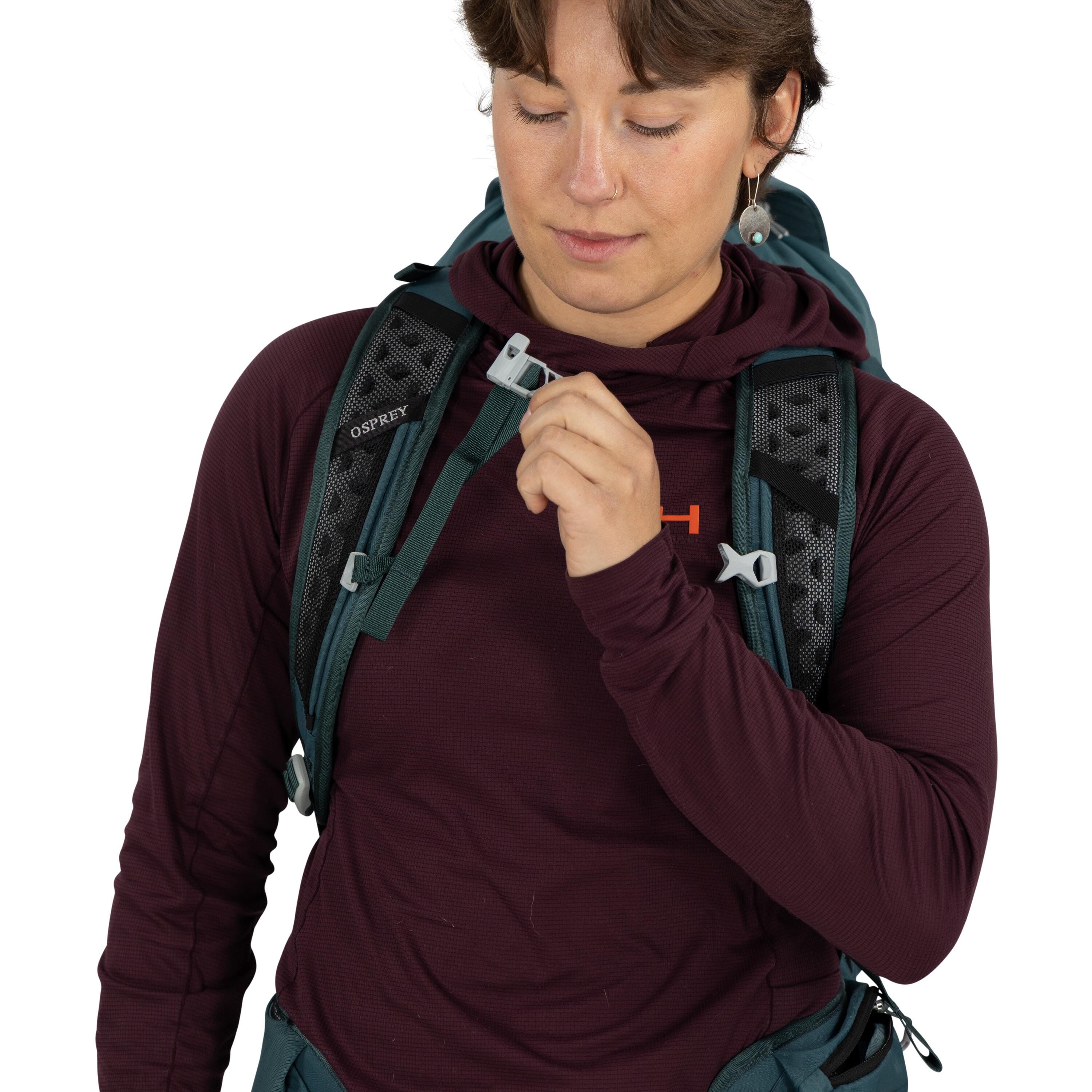 Osprey Sportlite 30 Hiking Backpack 30L in Torrent Blue — detail view 3