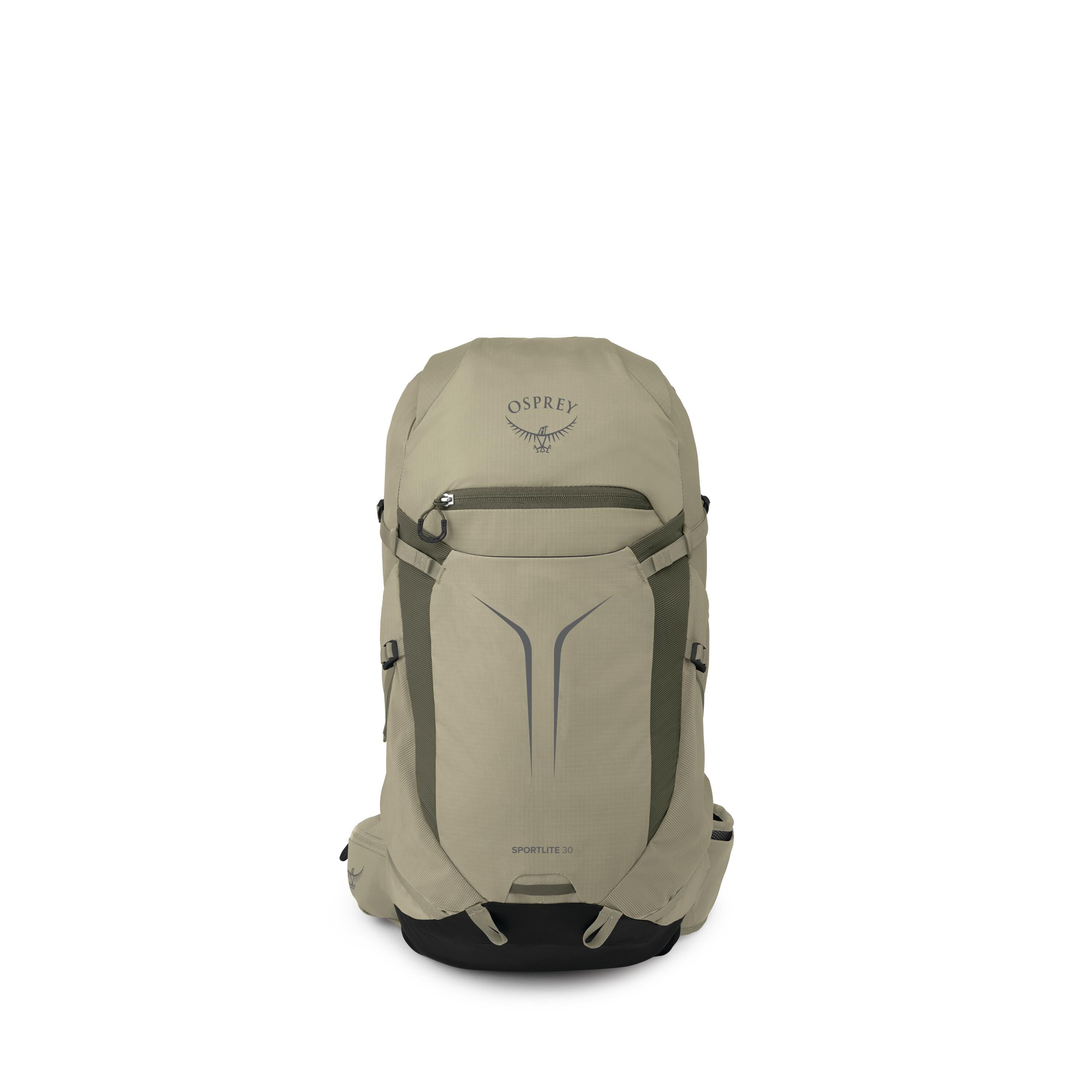 Osprey Sportlite 30 Hiking Backpack 30L in Olive Tan — front view