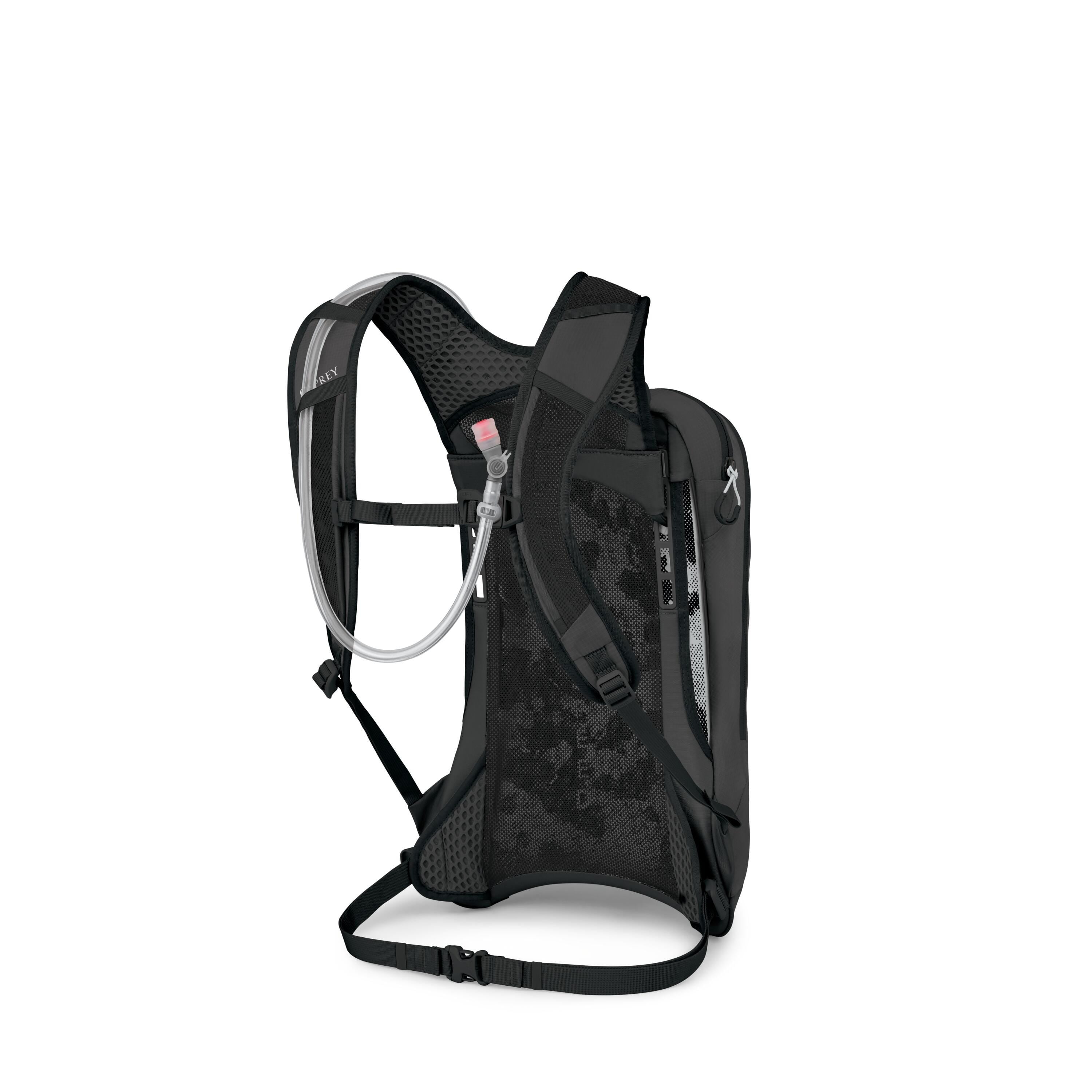 Osprey Syncro 5 Bike Hydration Pack 5L in Raven Black — back view