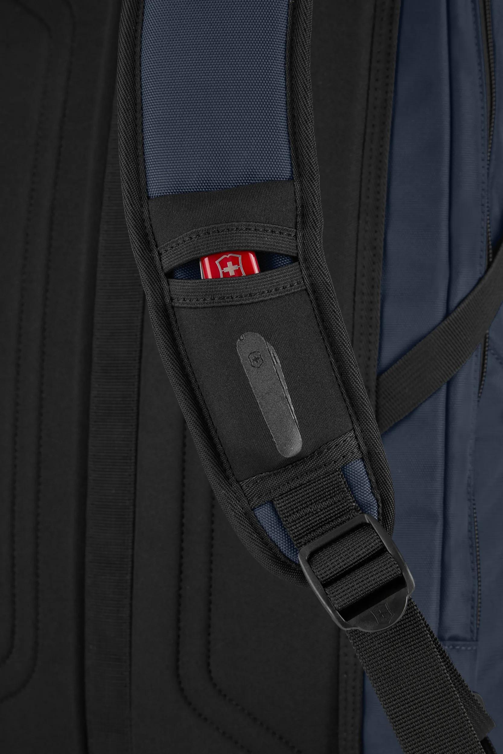 Victorinox Altmont Original Slimline Laptop Backpack in Blue — detail view