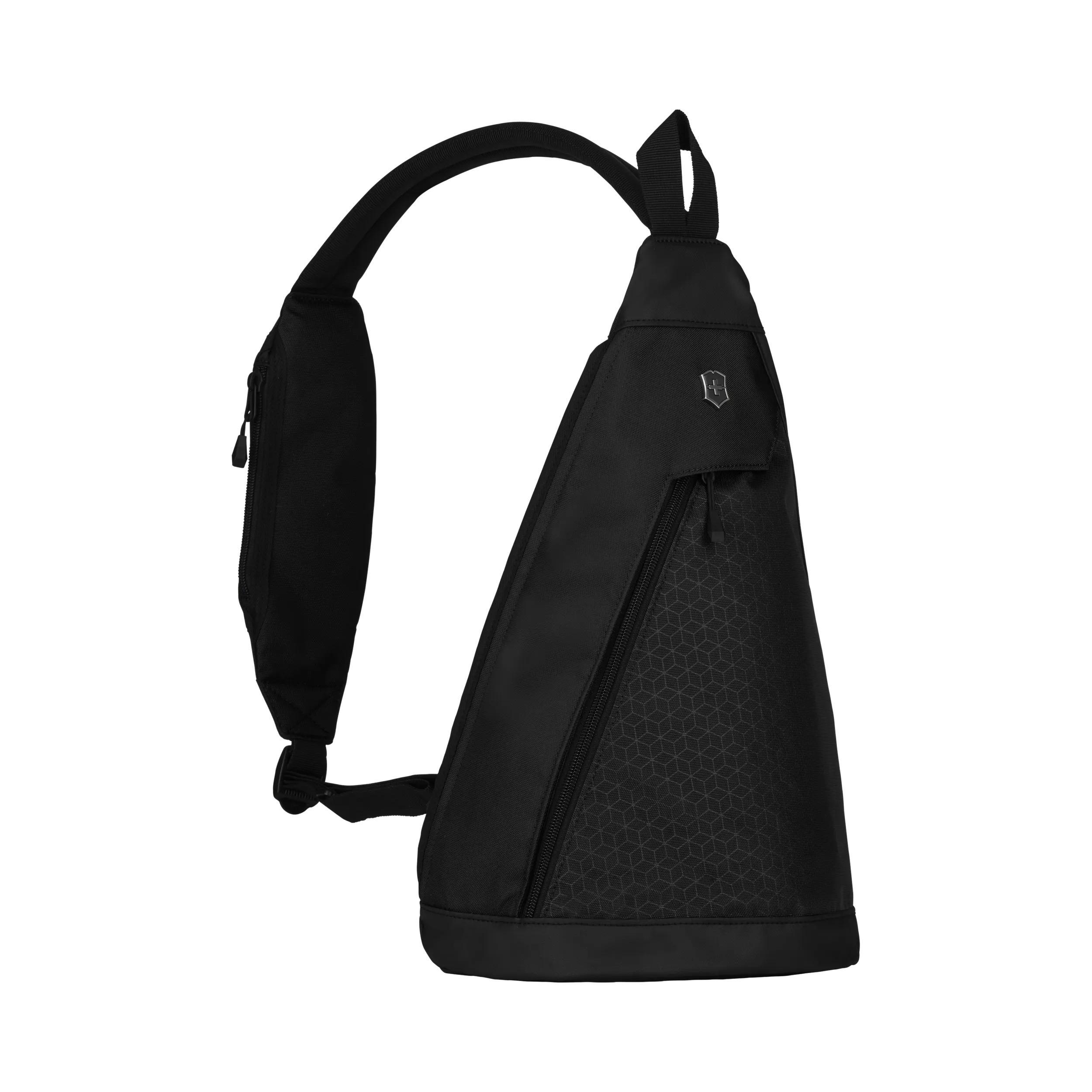 Victorinox Altmont Original Dual-Compartment Monosling in Black — angle view 3