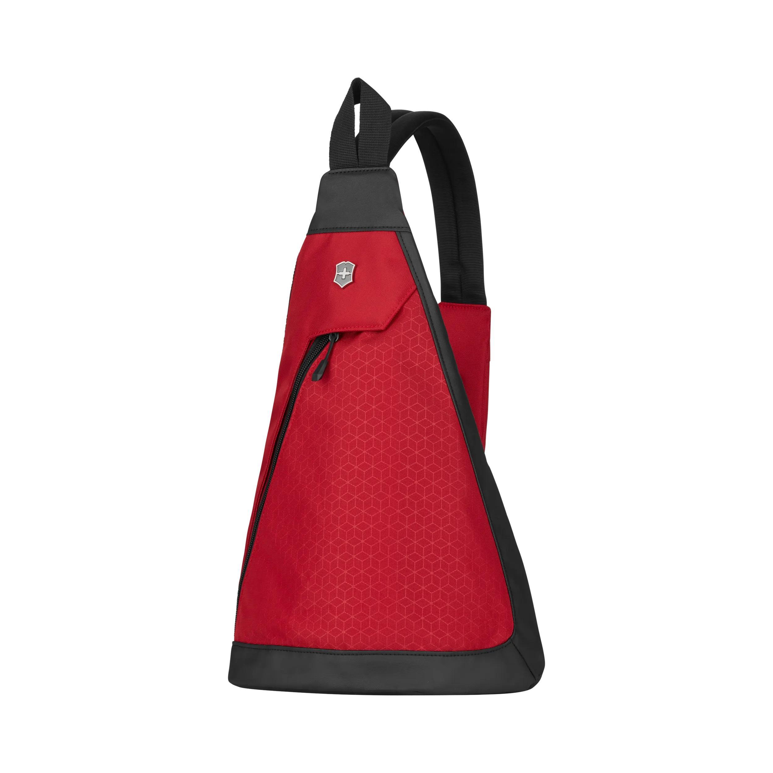Victorinox Altmont Original Dual-Compartment Monosling in Red — angle view 2