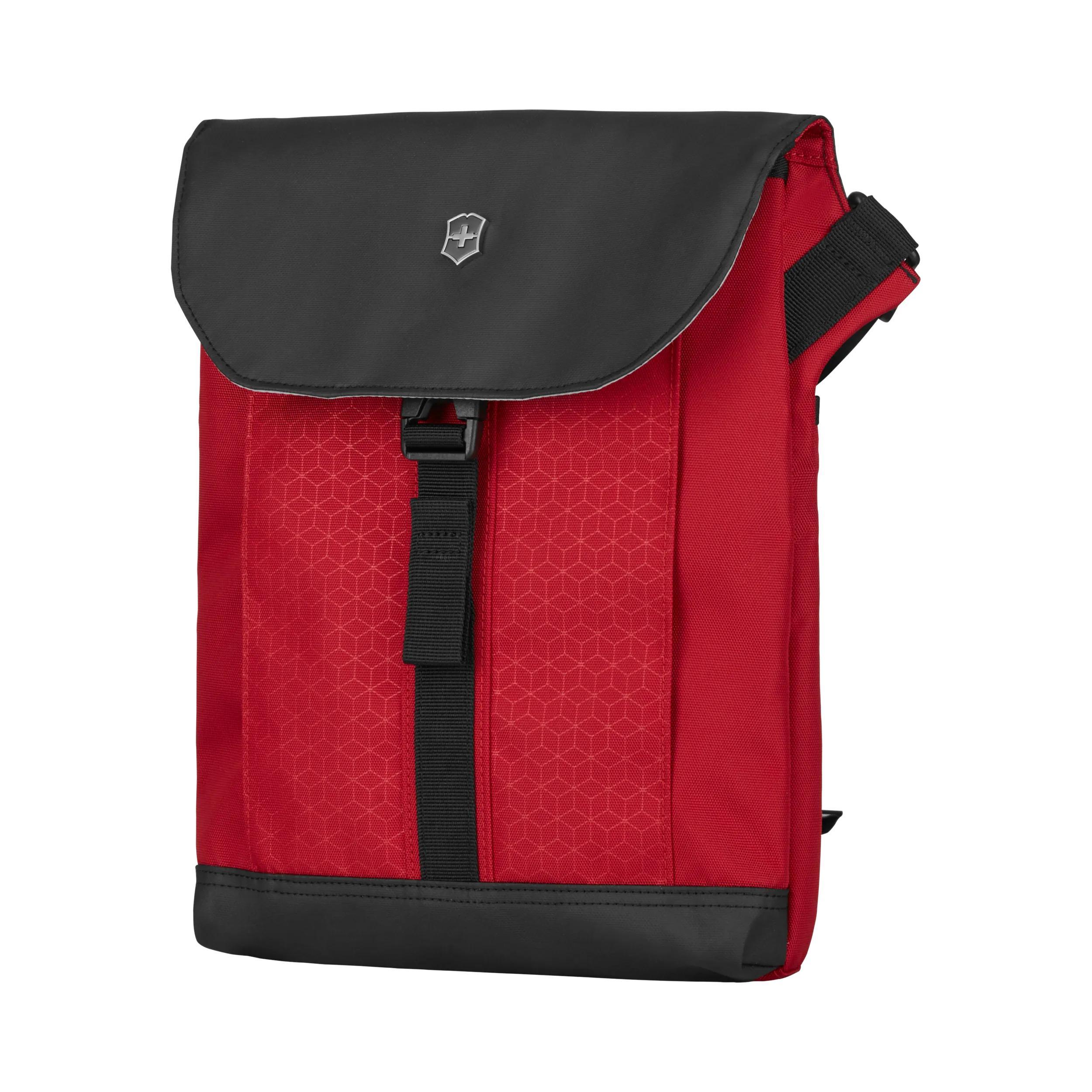 Victorinox Altmont Original Flapover Digital Bag in Red — angle view 2