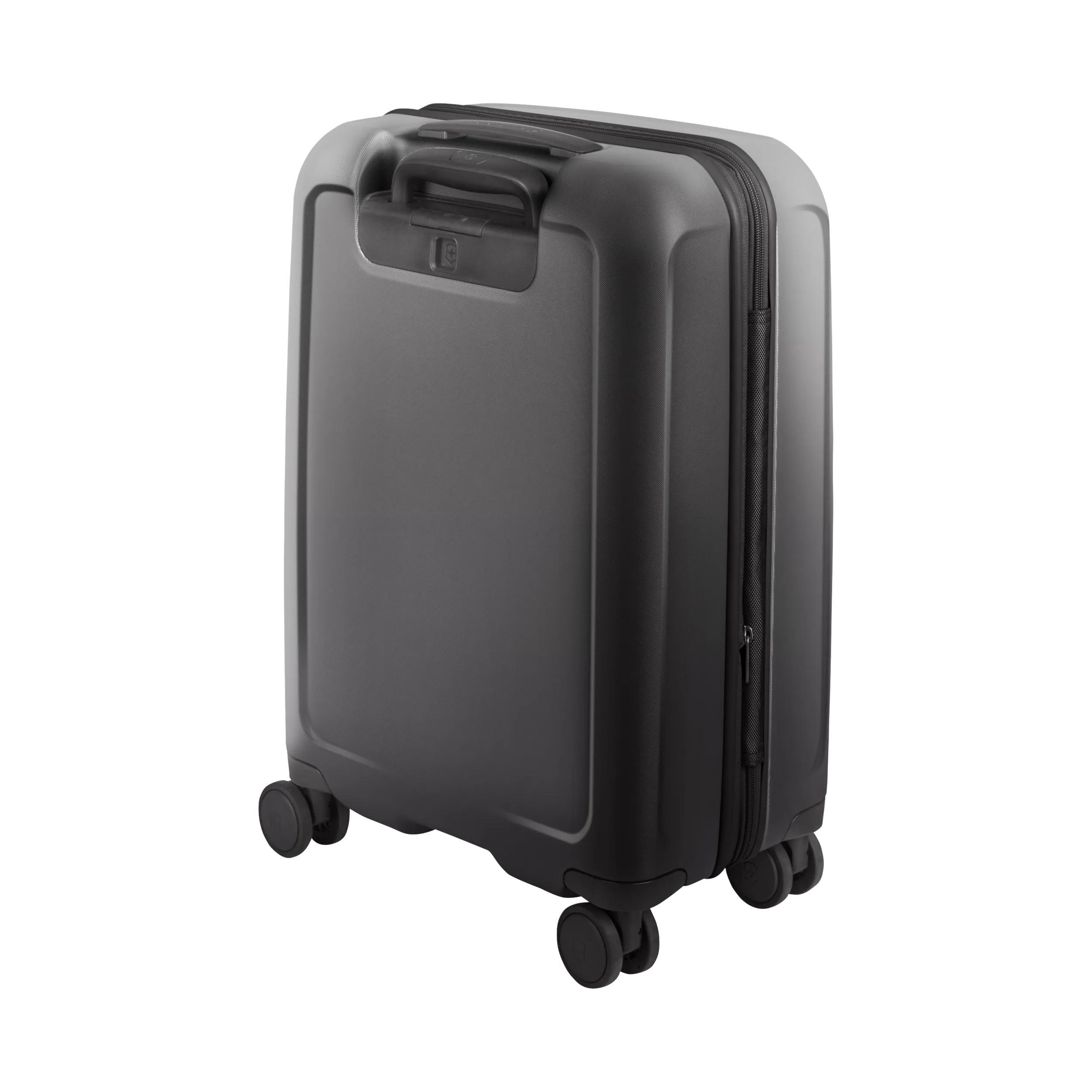 Victorinox Connex Frequent Flyer Plus Hardside Carry-On in Black — back view
