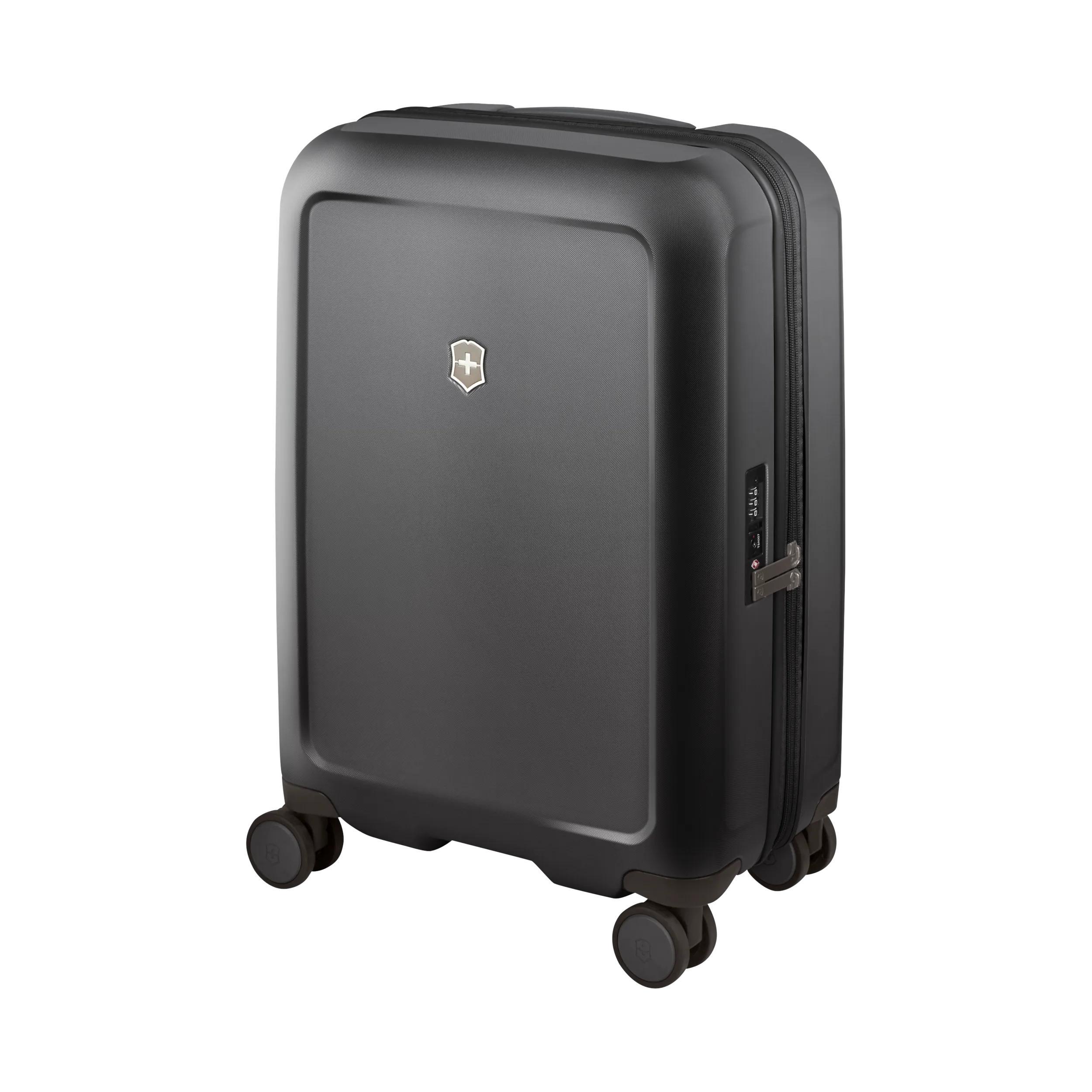Victorinox Connex Frequent Flyer Plus Hardside Carry-On in Black — angle view 4