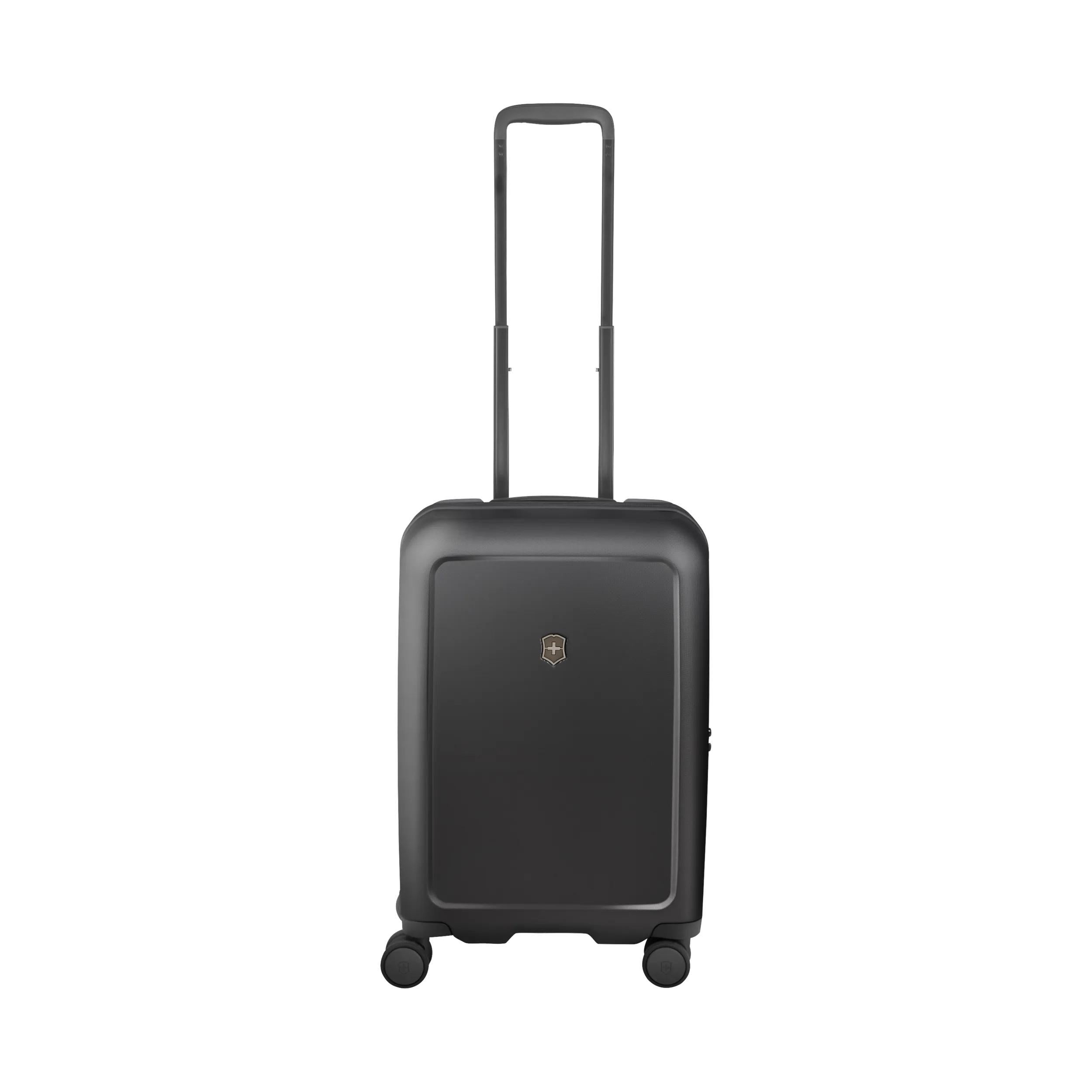 Victorinox Connex Frequent Flyer Plus Hardside Carry-On in Black — angle view 2