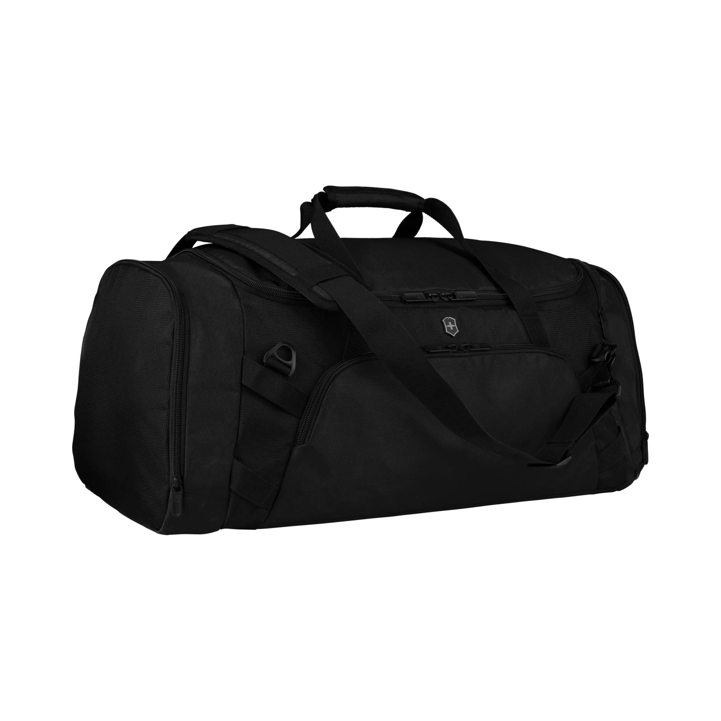 Victorinox VX Sport EVO 2-in-1 Backpack/Duffel in Black — angle view 3