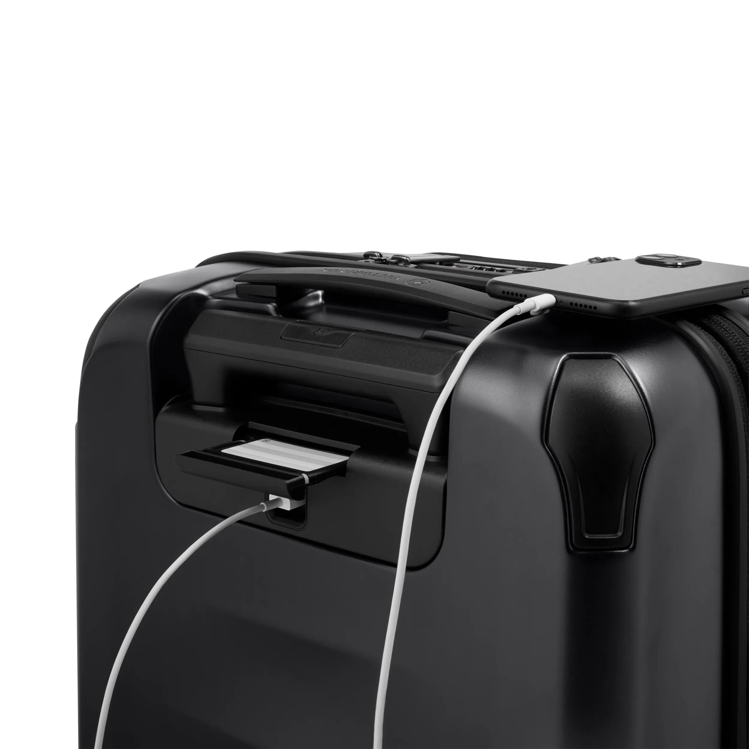 Victorinox Spectra 3.0 Frequent Flyer Carry-On in Black — detail view