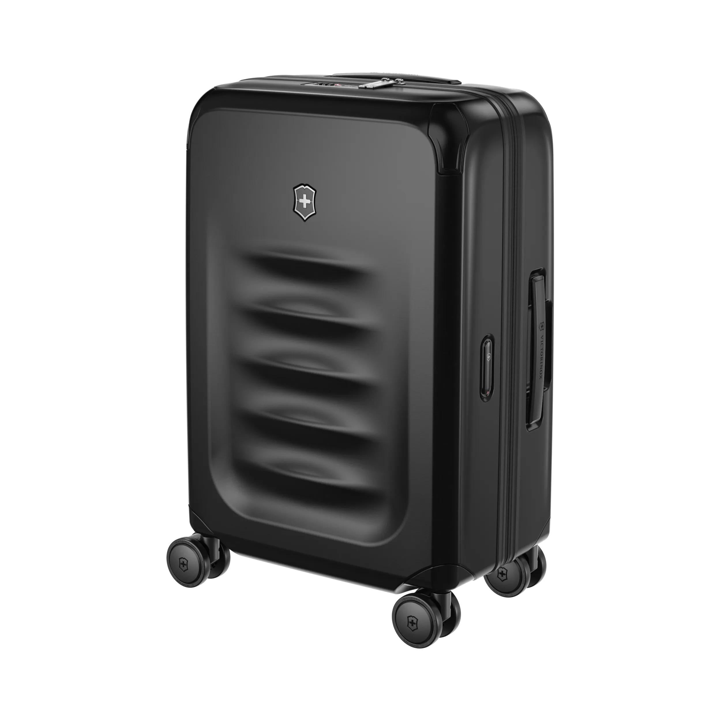 Victorinox Spectra 3.0 Frequent Flyer Plus Carry-On in Black — angle view 4