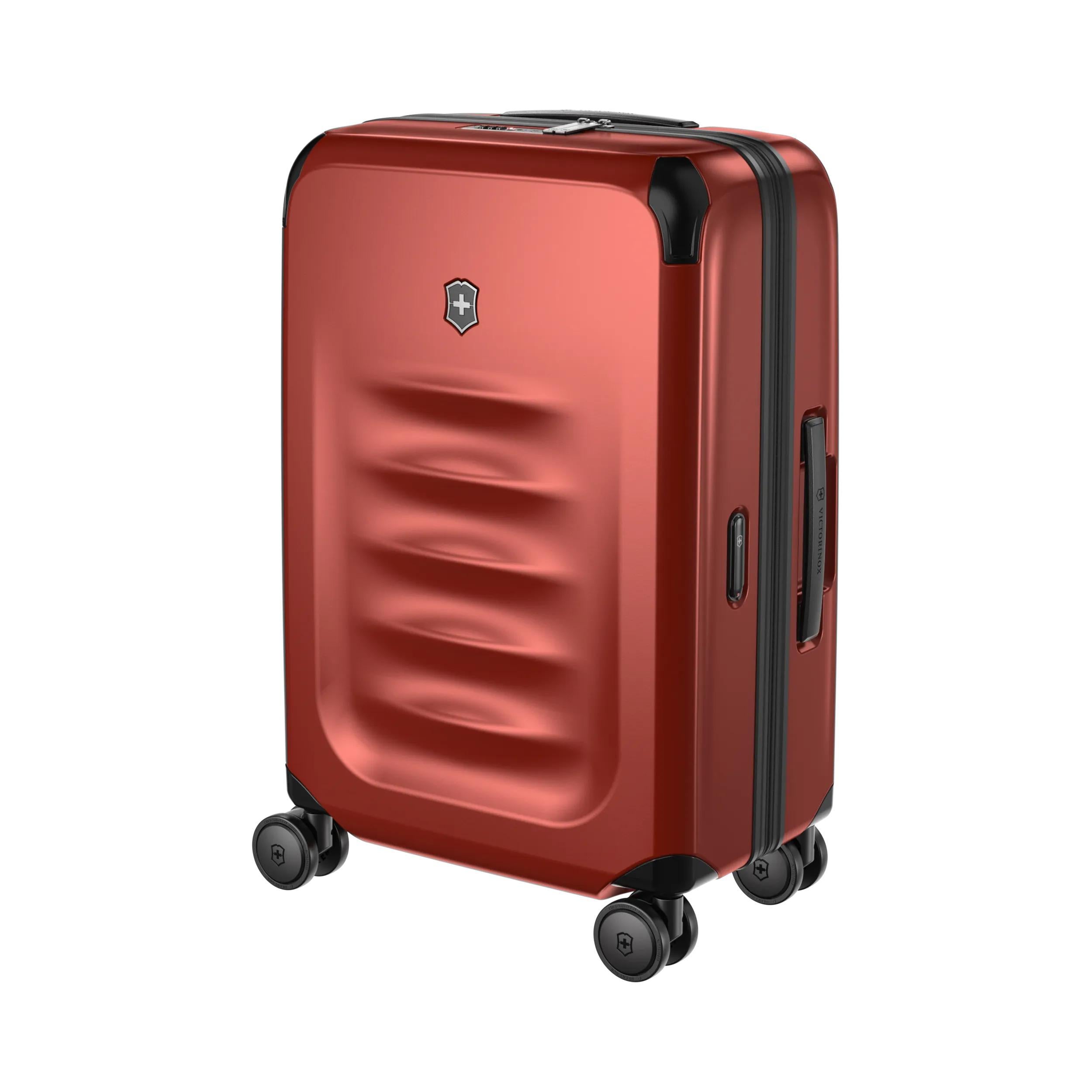 Victorinox Spectra 3.0 Frequent Flyer Plus Carry-On in Red — angle view 4