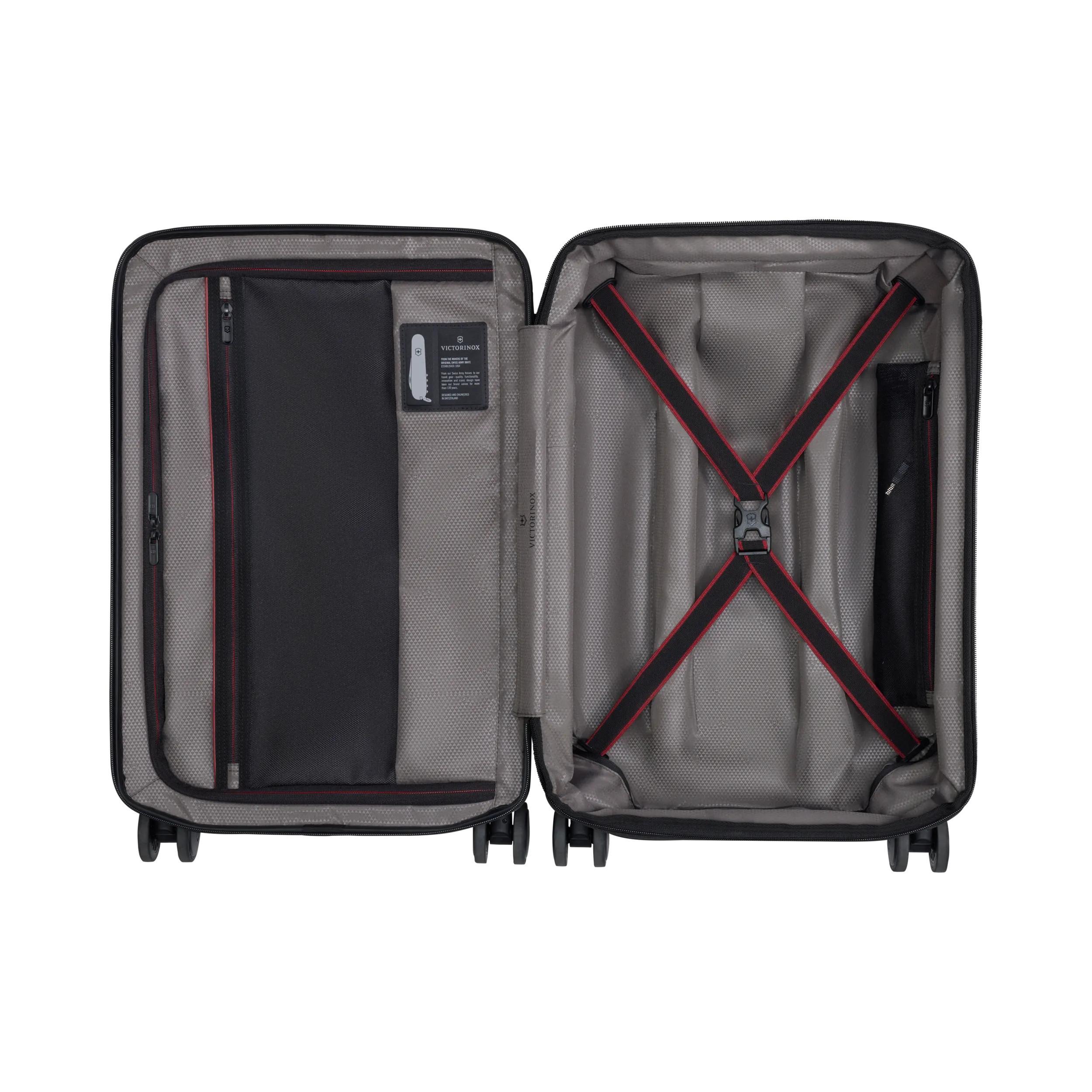 Victorinox Spectra 3.0 Frequent Flyer Plus Carry-On in Red — interior view